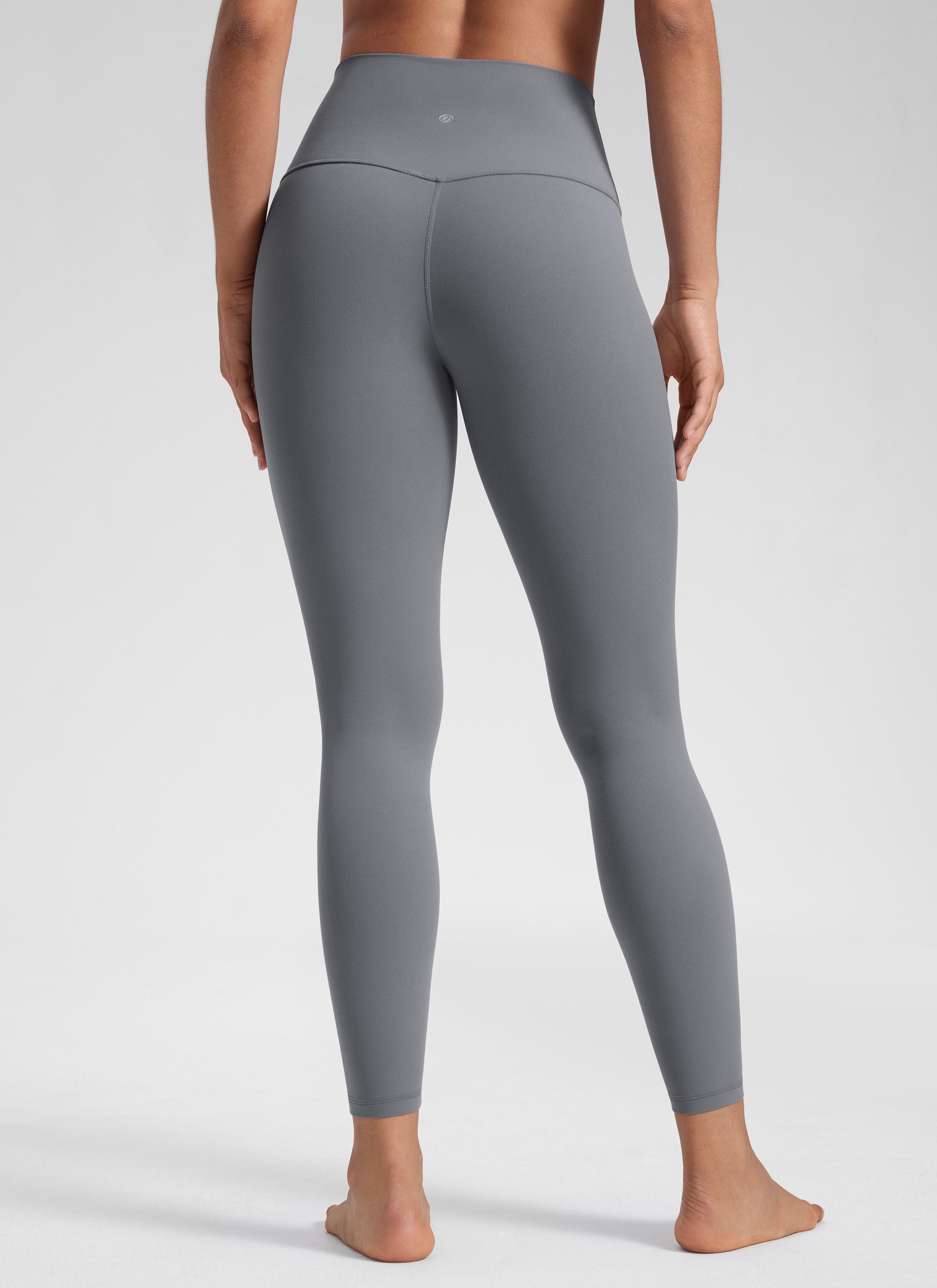 CRZ YOGA Legging Yoga Wanita Model Lounge High Rise dengan Desain " Butterluxe " 25'' Warna Solar Grey