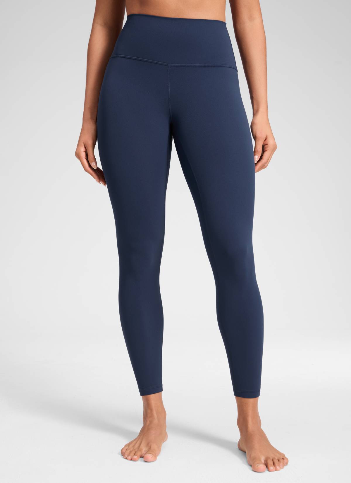 CRZ YOGA Legging Yoga Wanita Model Lounge High Rise dengan Desain " Butterluxe " 25'' Warna Club Blue
