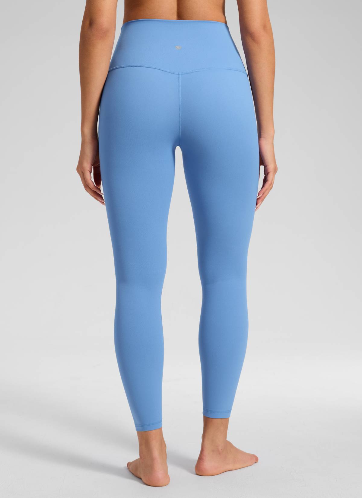 CRZ YOGA Legging Yoga Wanita Model Lounge High Rise dengan Desain " Butterluxe " 25'' Warna Biru Pesta