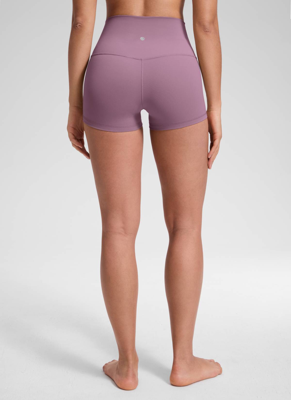 CRZ YOGA Celana Pendek Biker Wanita High Rise Booty Butterluxe 2.5'' Ungu Muda Lavender