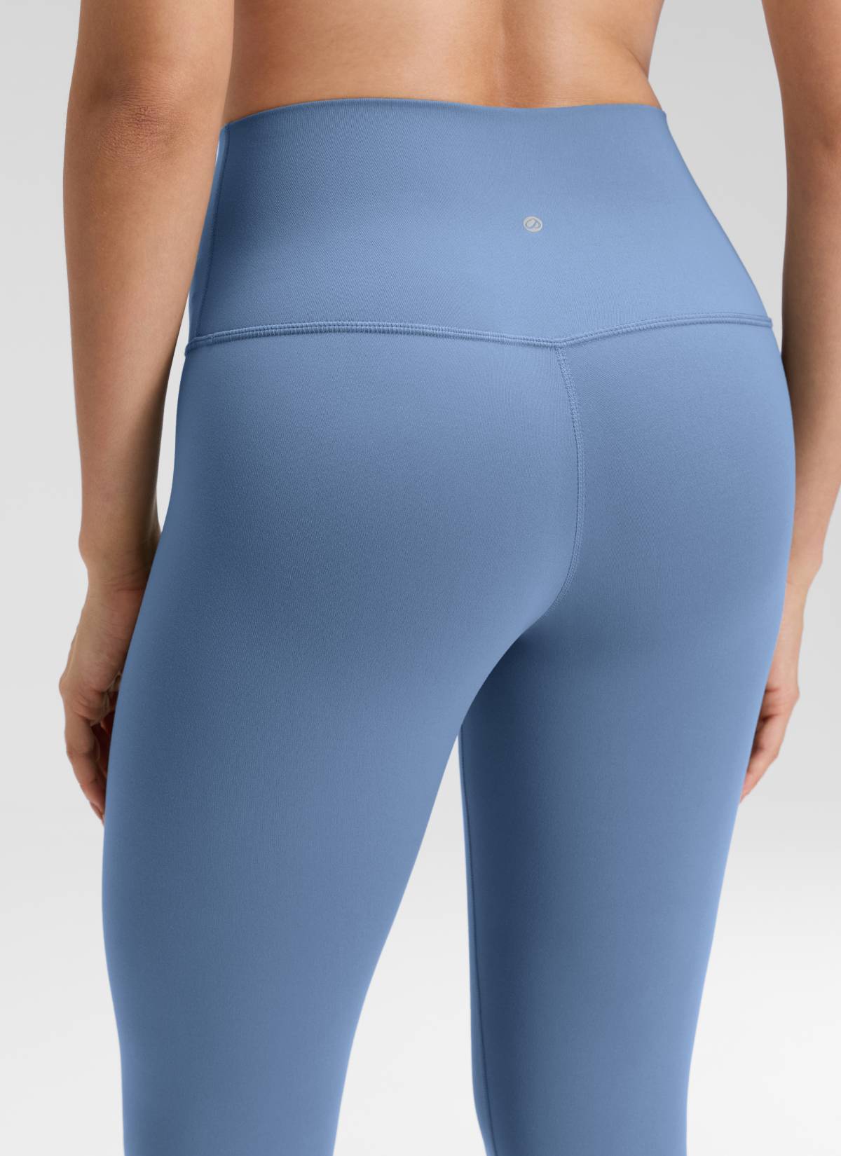 CRZ YOGA Women's Yoga Lounge High Rise Butterluxe Yoga Leggings 19'' Oasis Blue