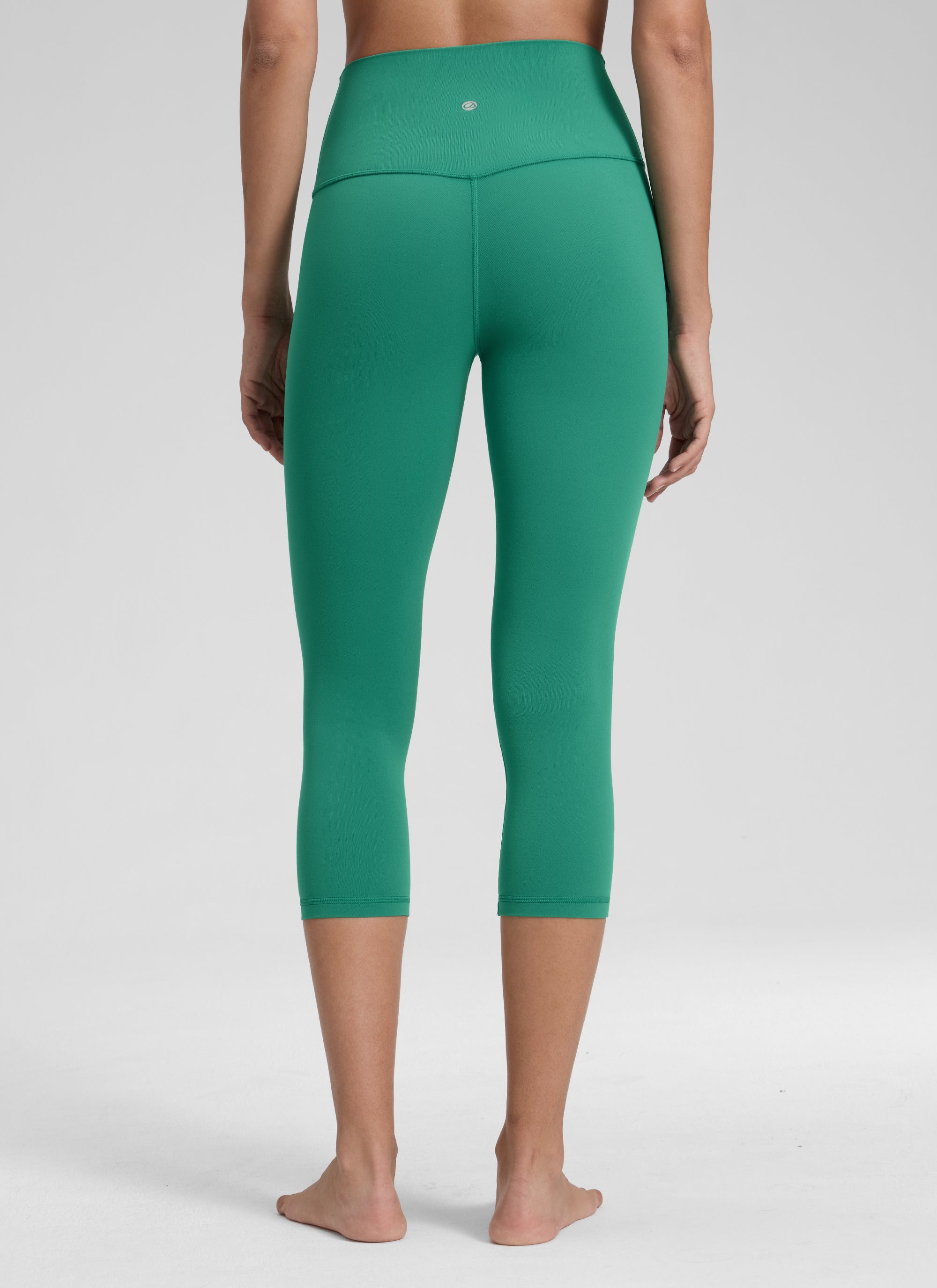 CRZ YOGA Women's Yoga Lounge High Rise Butterluxe Yoga Leggings 19'' Cascadia Green