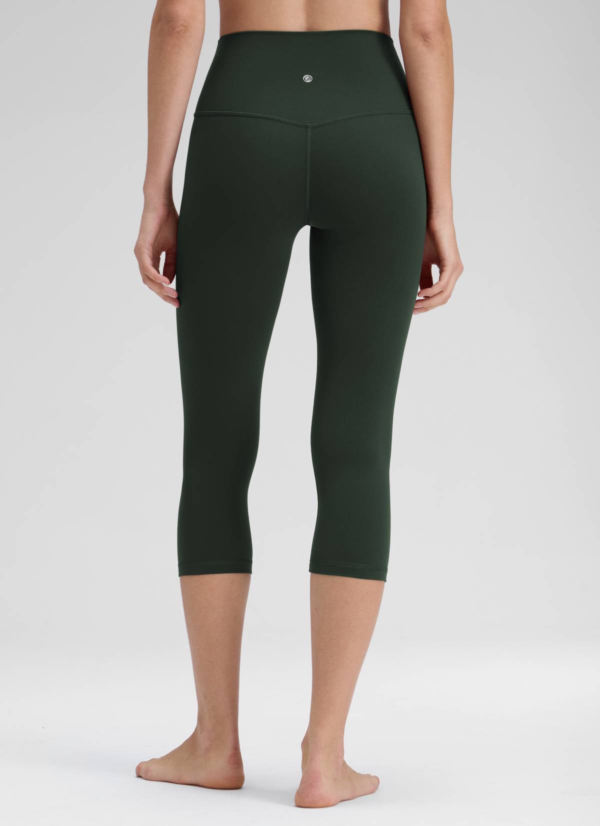 CRZ YOGA Women's Yoga Lounge High Rise Butterluxe Yoga Leggings 19'' Legend Green