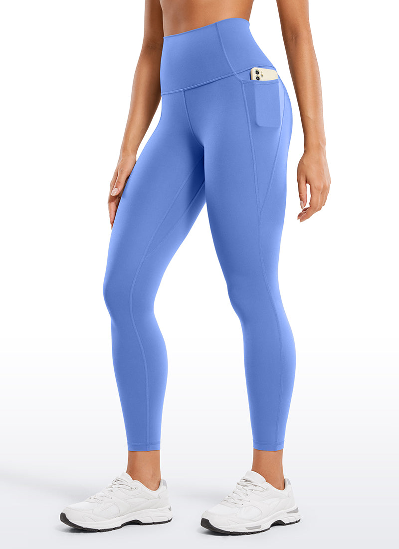 CRZ YOGA Legging Yoga Wanita Model High-Rise dengan Saku " Butterluxe " 25'' Warna Wild Indigo