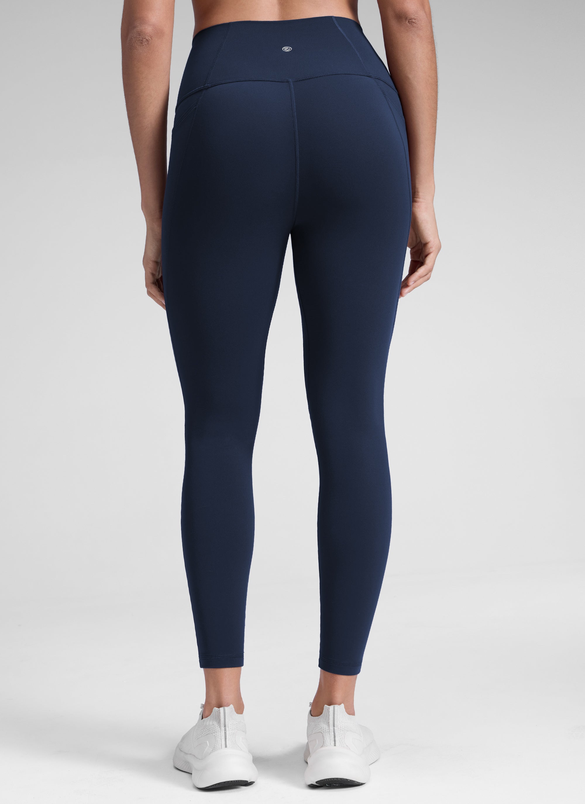 CRZ YOGA Legging Yoga Wanita Model High Rise dengan Kantong " Butterluxe " 25'' Warna Future Navy