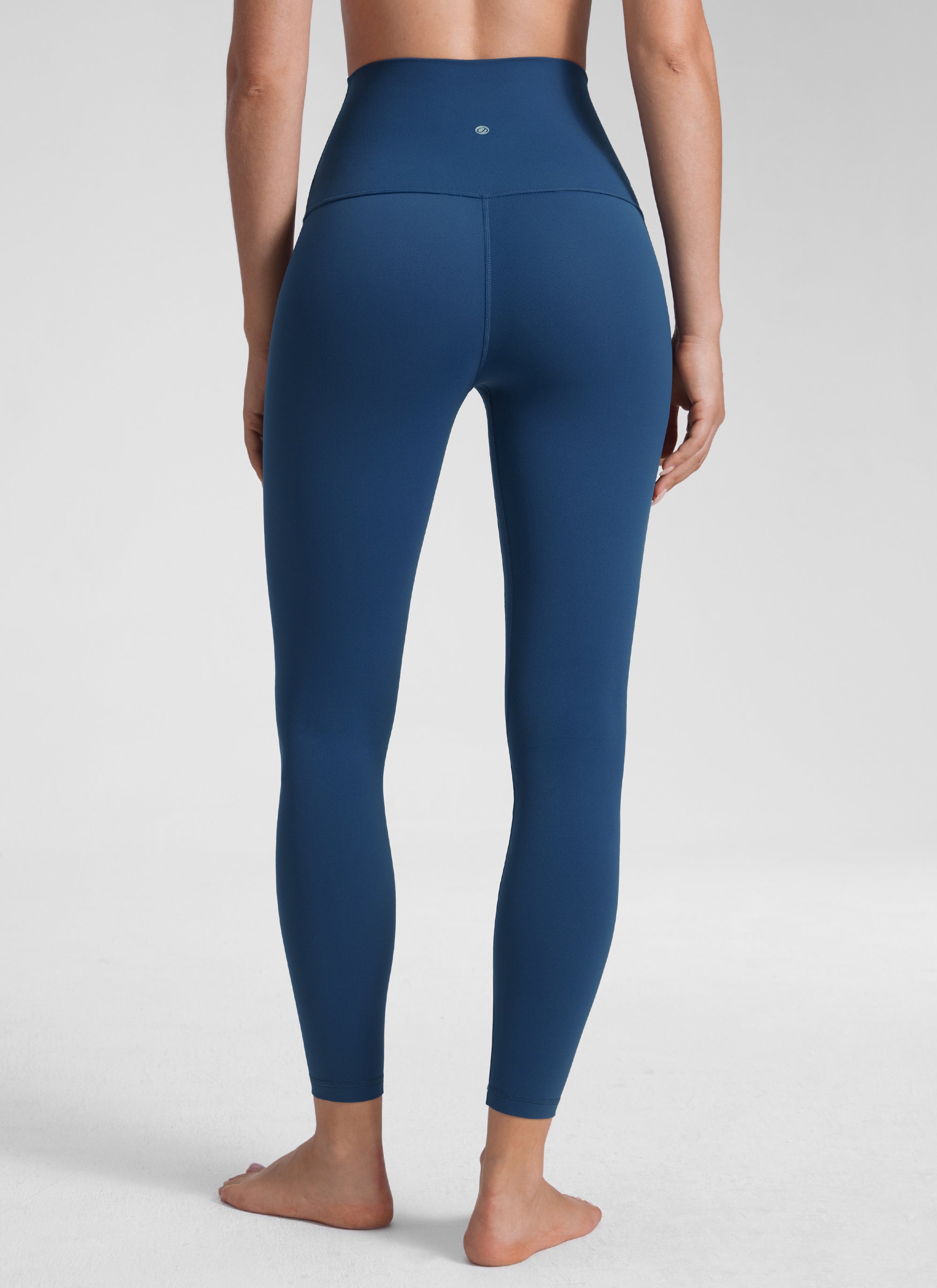 CRZ YOGA Legging Yoga Wanita Model Lounge Super High Rise dengan Desain " Butterluxe " 25'' Warna French Navy