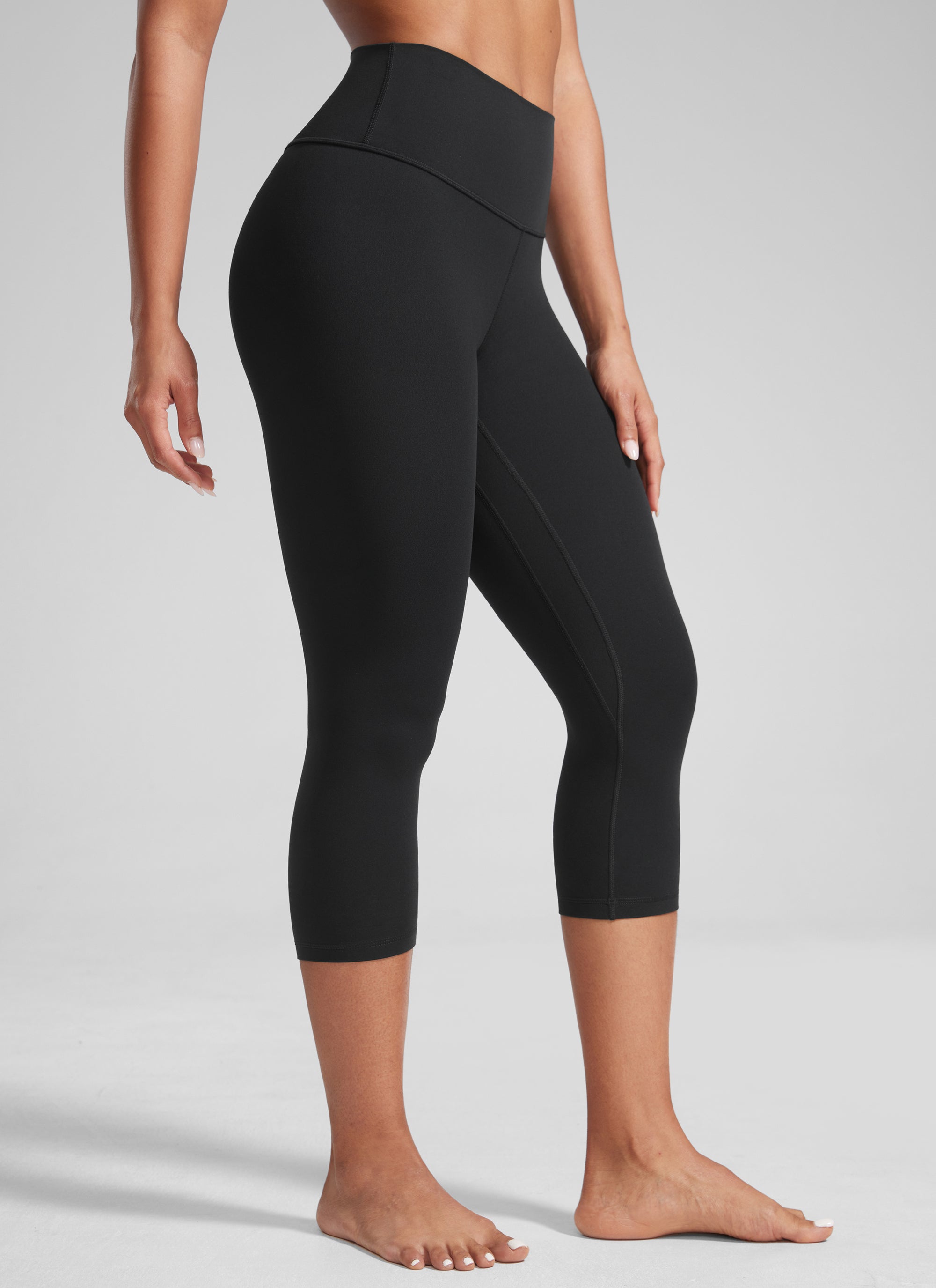 CRZ YOGA Legging Olahraga Capri Pinggang Tinggi untuk Wanita 21