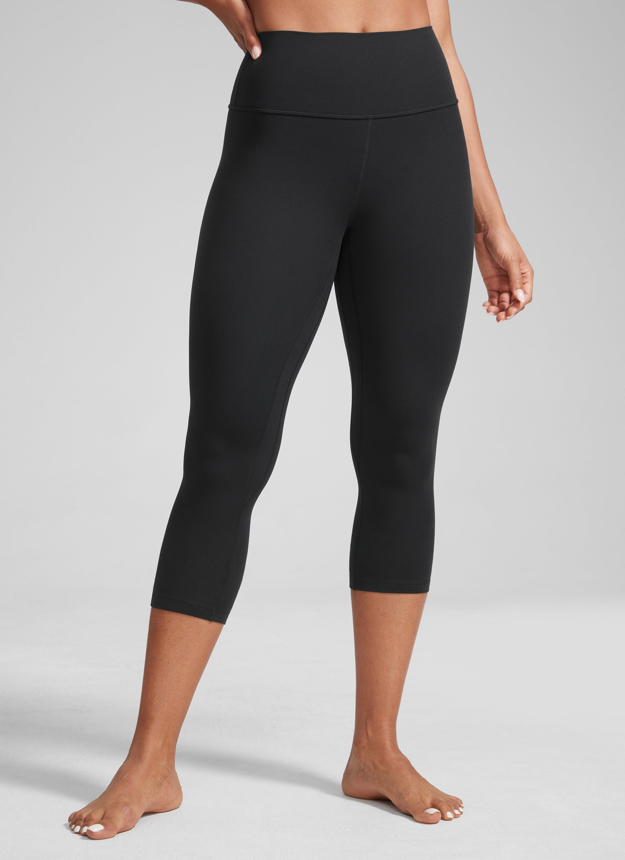 CRZ YOGA Legging Olahraga Capri Pinggang Tinggi untuk Wanita 21
