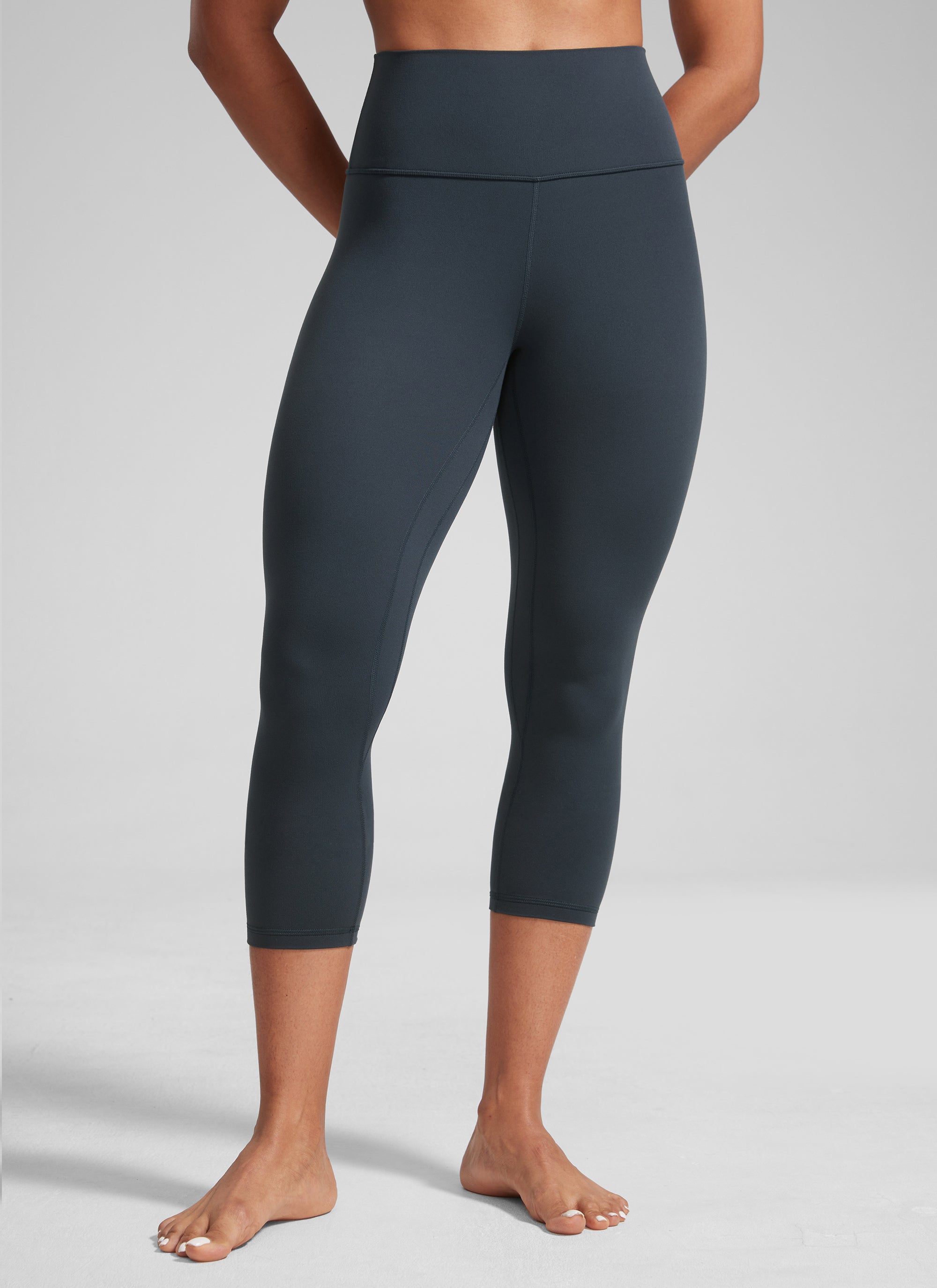 CRZ YOGA Legging Olahraga Capri Pinggang Tinggi untuk Wanita 21