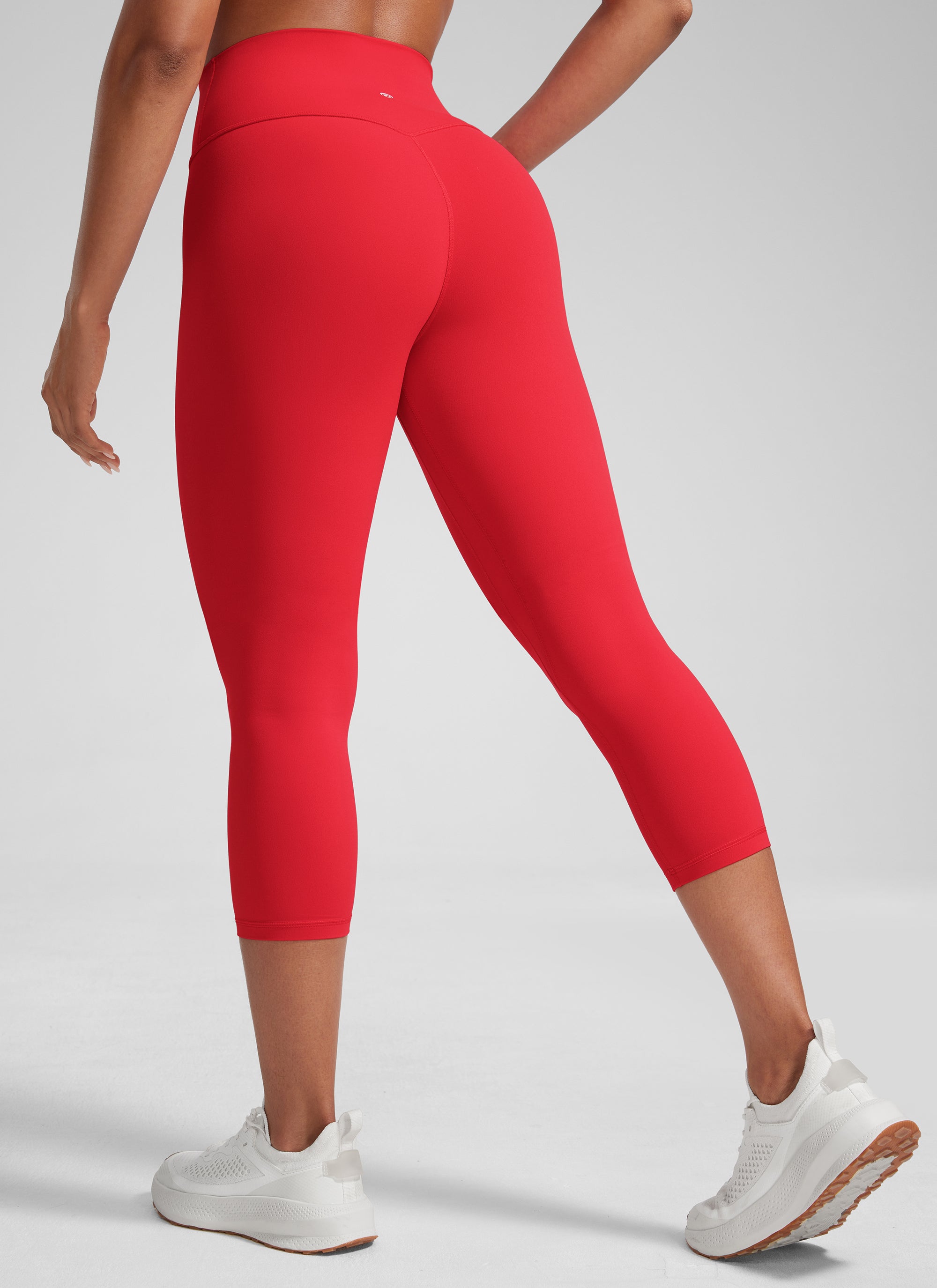 CRZ YOGA Legging Olahraga Capri Pinggang Tinggi untuk Wanita 21