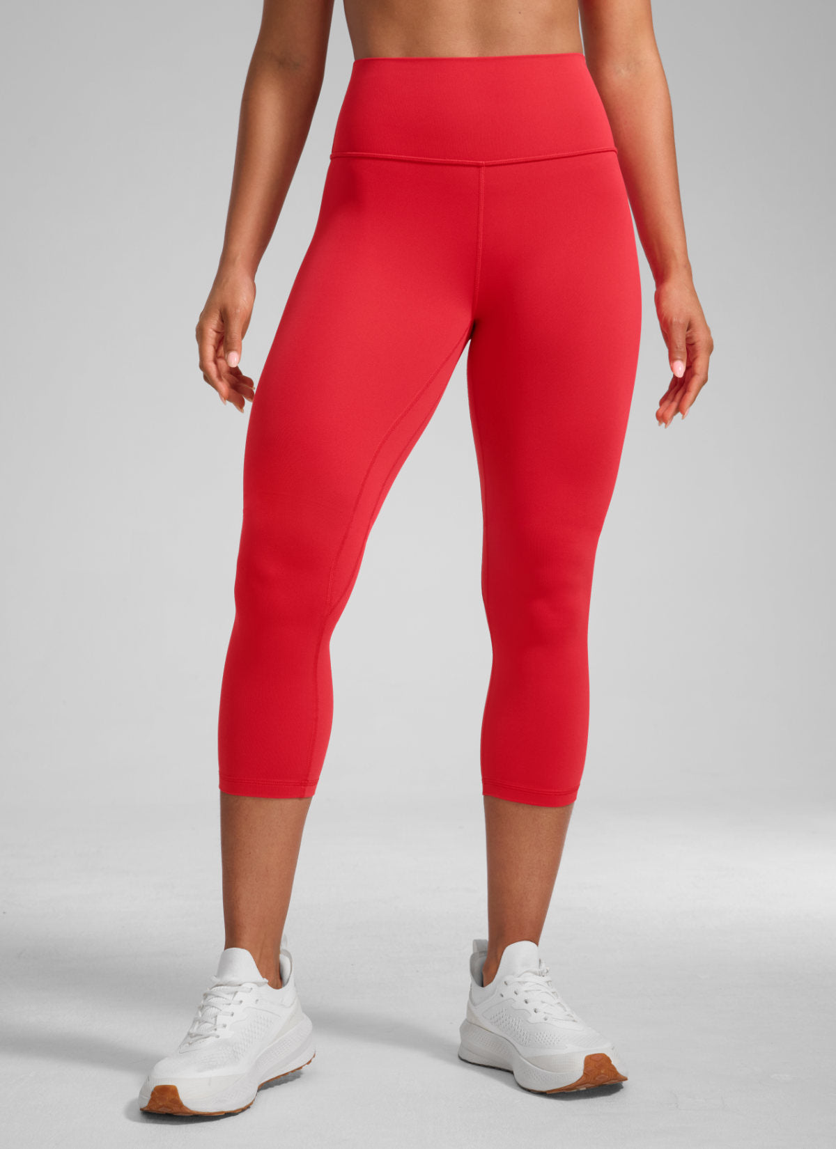 CRZ YOGA Legging Olahraga Capri Pinggang Tinggi untuk Wanita 21