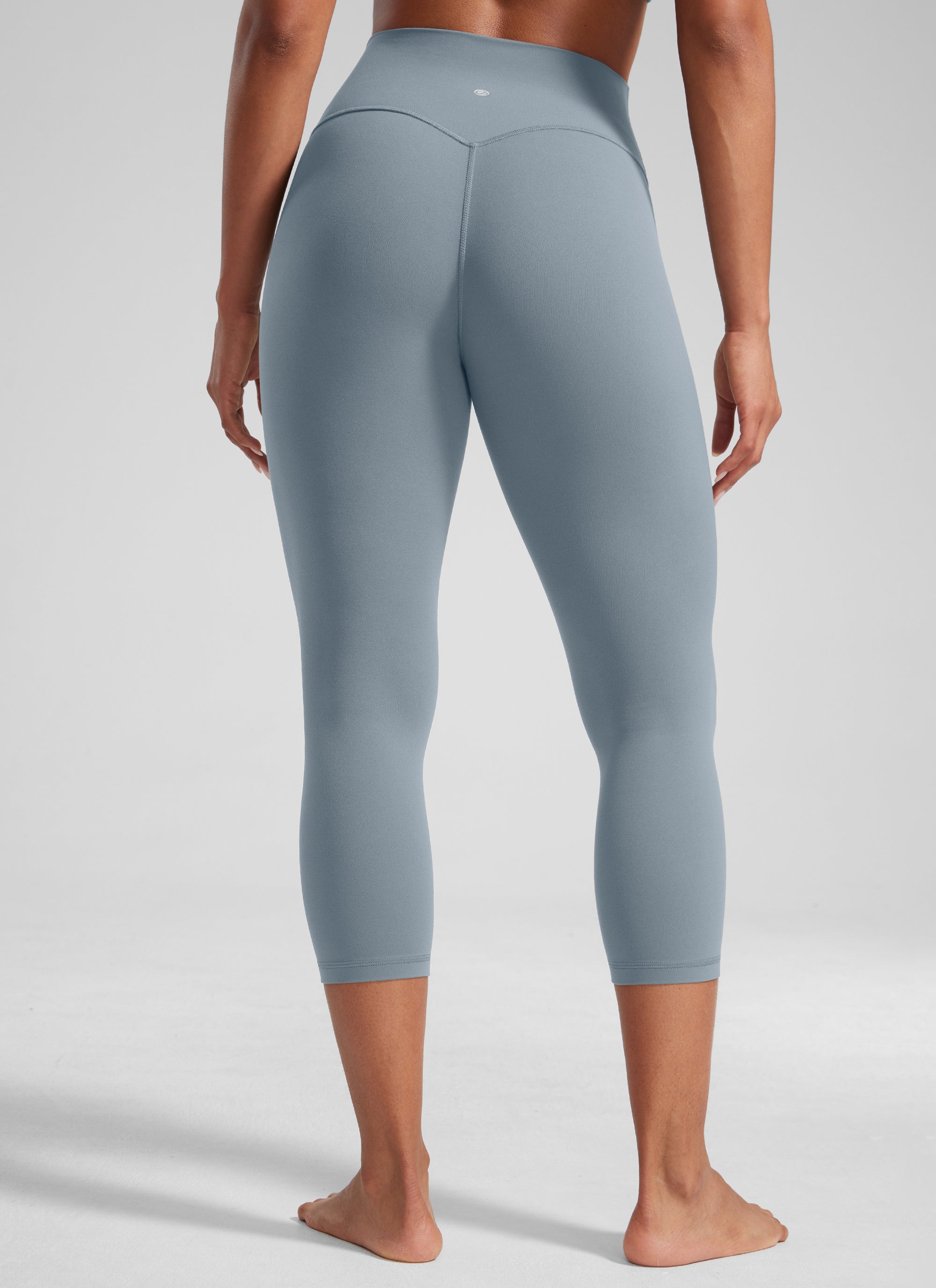CRZ YOGA Legging Olahraga Capri Pinggang Tinggi untuk Wanita 21