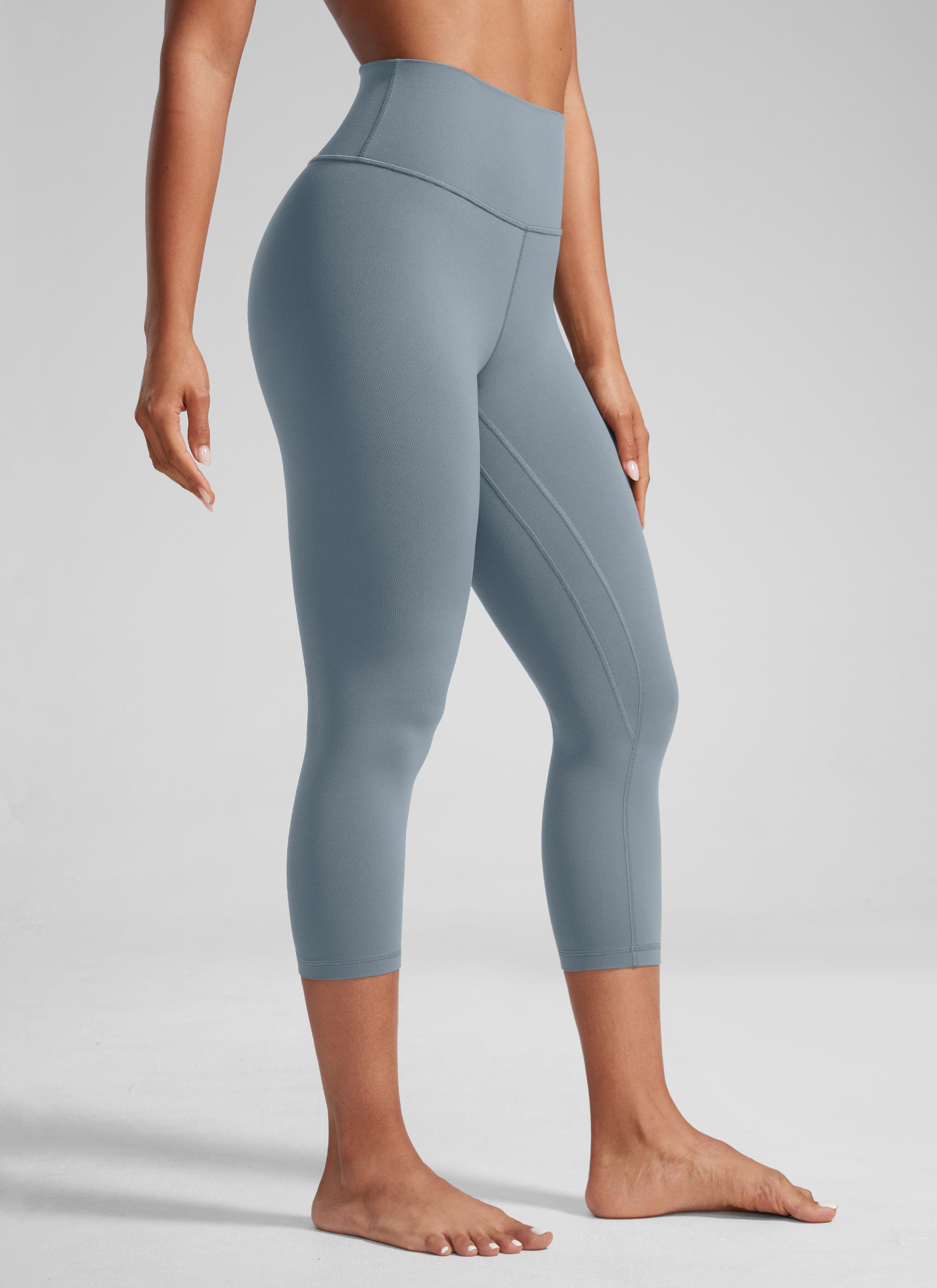 CRZ YOGA Legging Olahraga Capri Pinggang Tinggi untuk Wanita 21