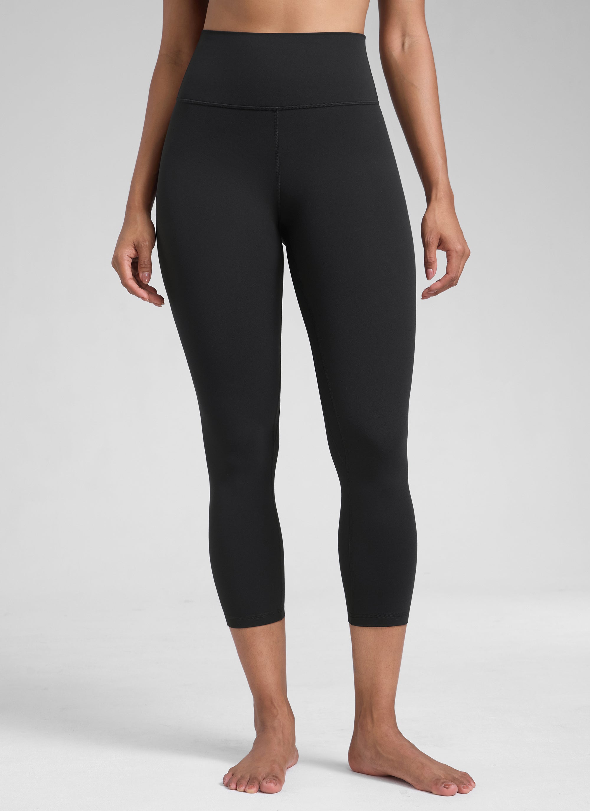 CRZ YOGA Legging Olahraga Capri Pinggang Tinggi untuk Wanita 23