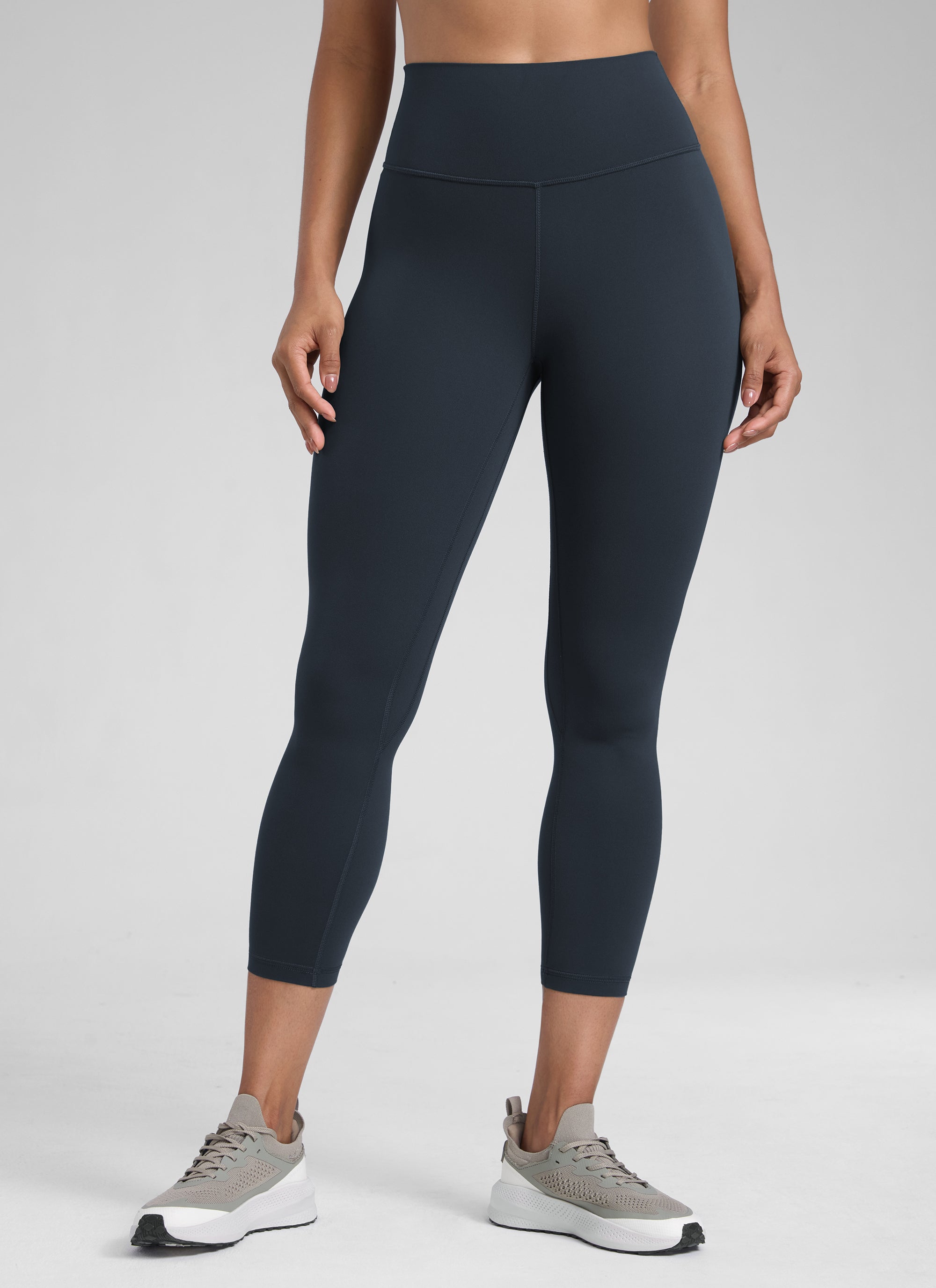 CRZ YOGA Legging Olahraga Capri Pinggang Tinggi untuk Wanita 23