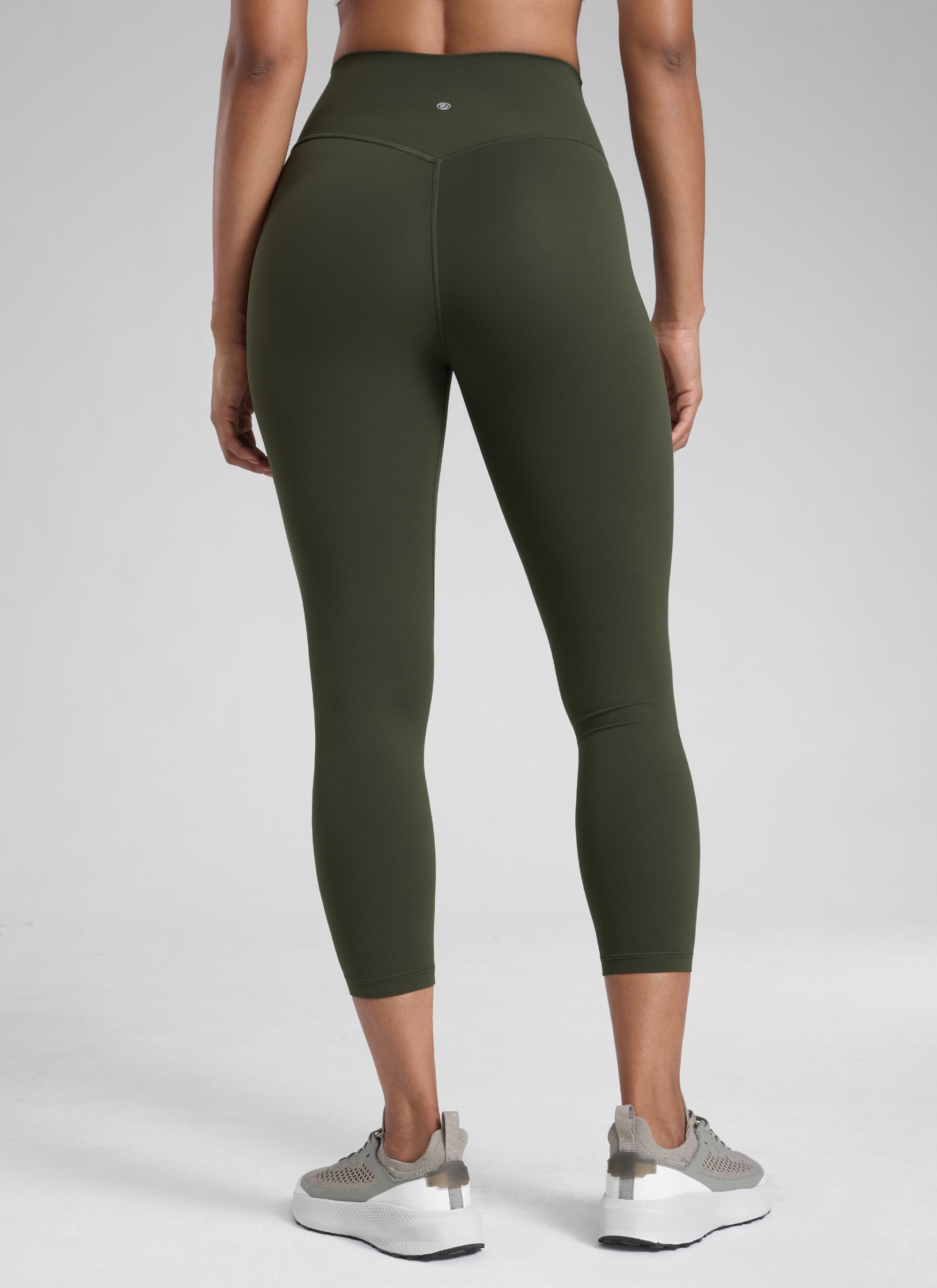 CRZ YOGA Legging Olahraga Capri Pinggang Tinggi untuk Wanita 23