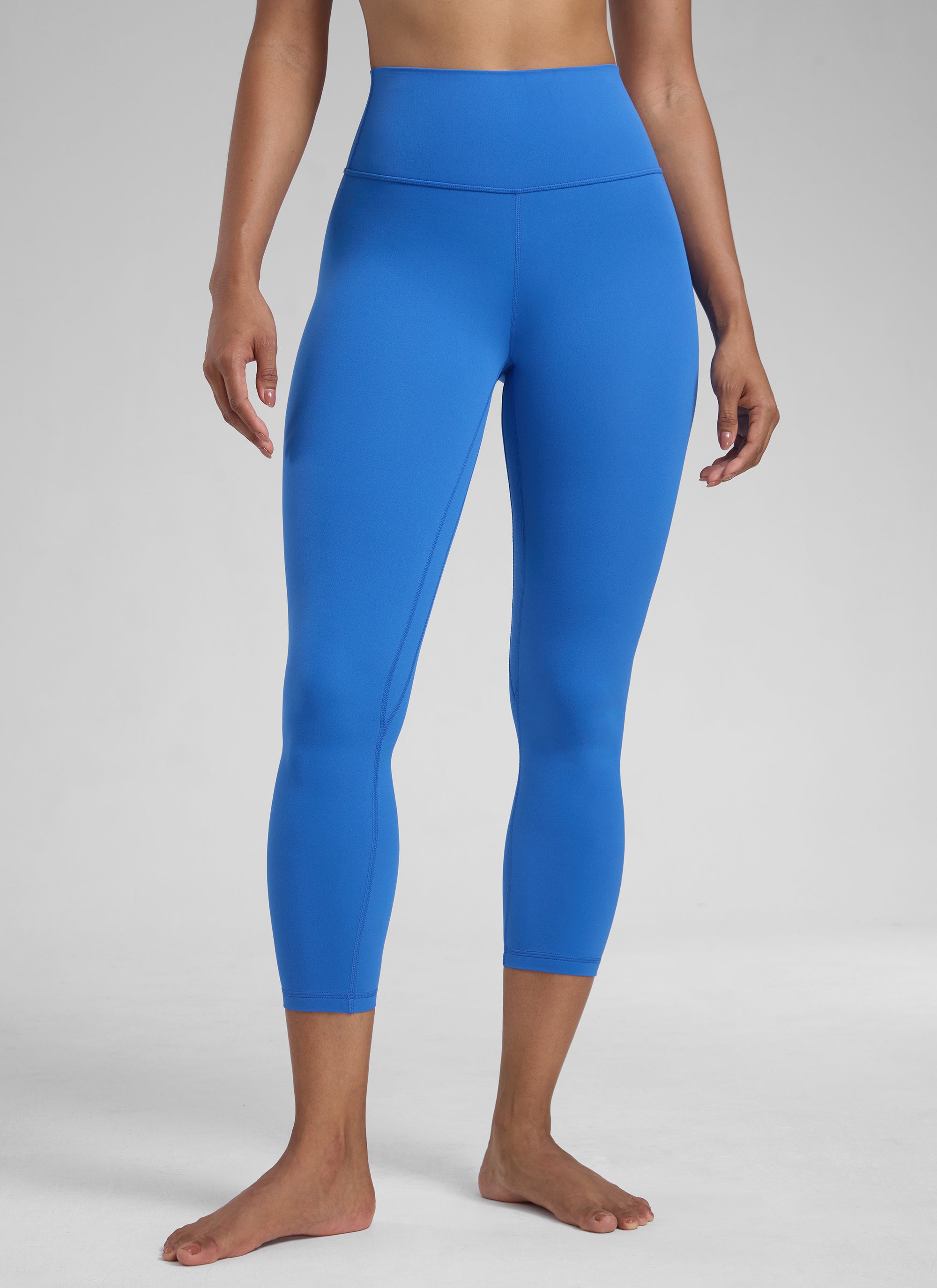 CRZ YOGA Legging Olahraga Capri Pinggang Tinggi untuk Wanita 23