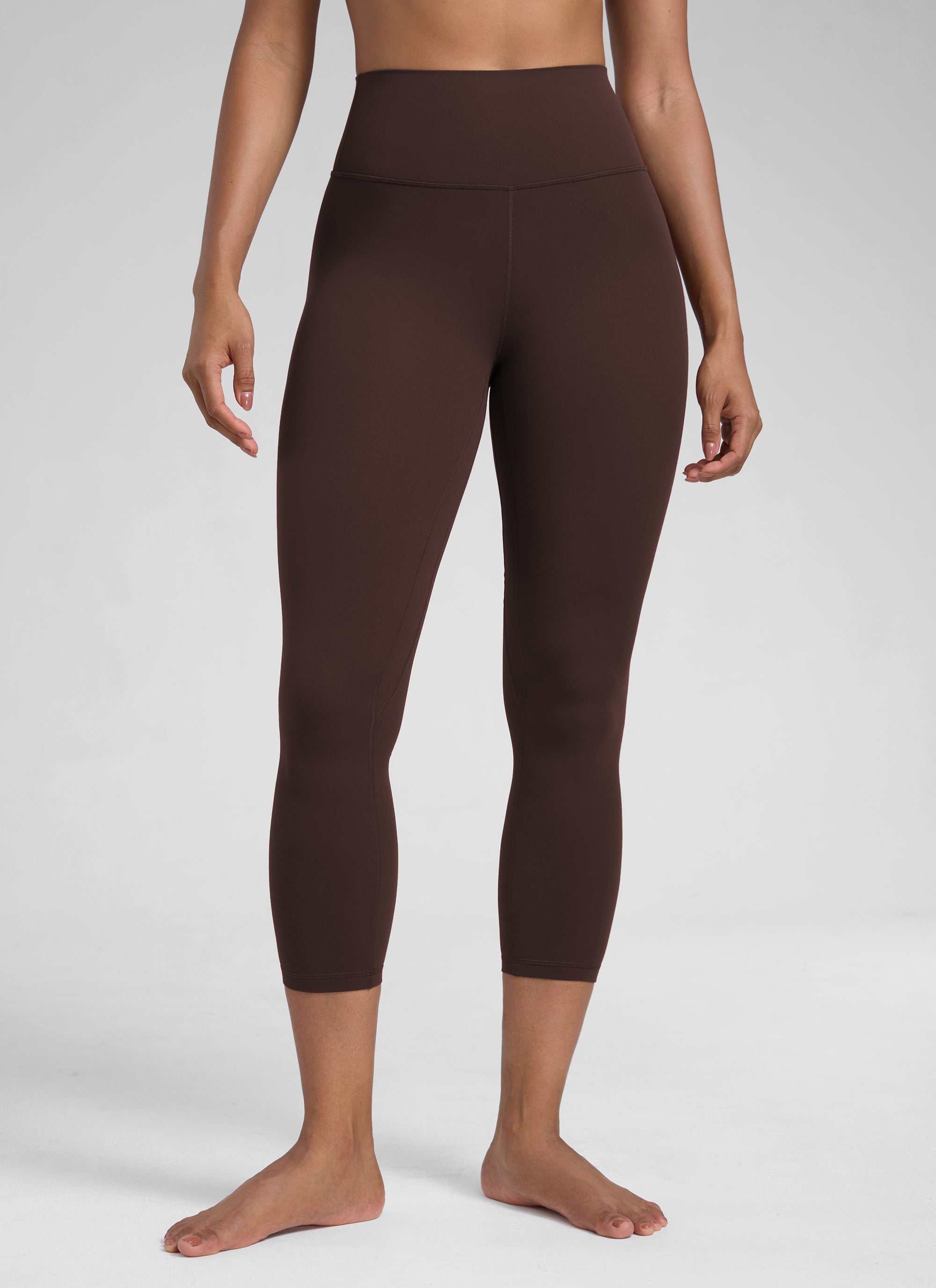 CRZ YOGA Legging Olahraga Capri Pinggang Tinggi untuk Wanita 23
