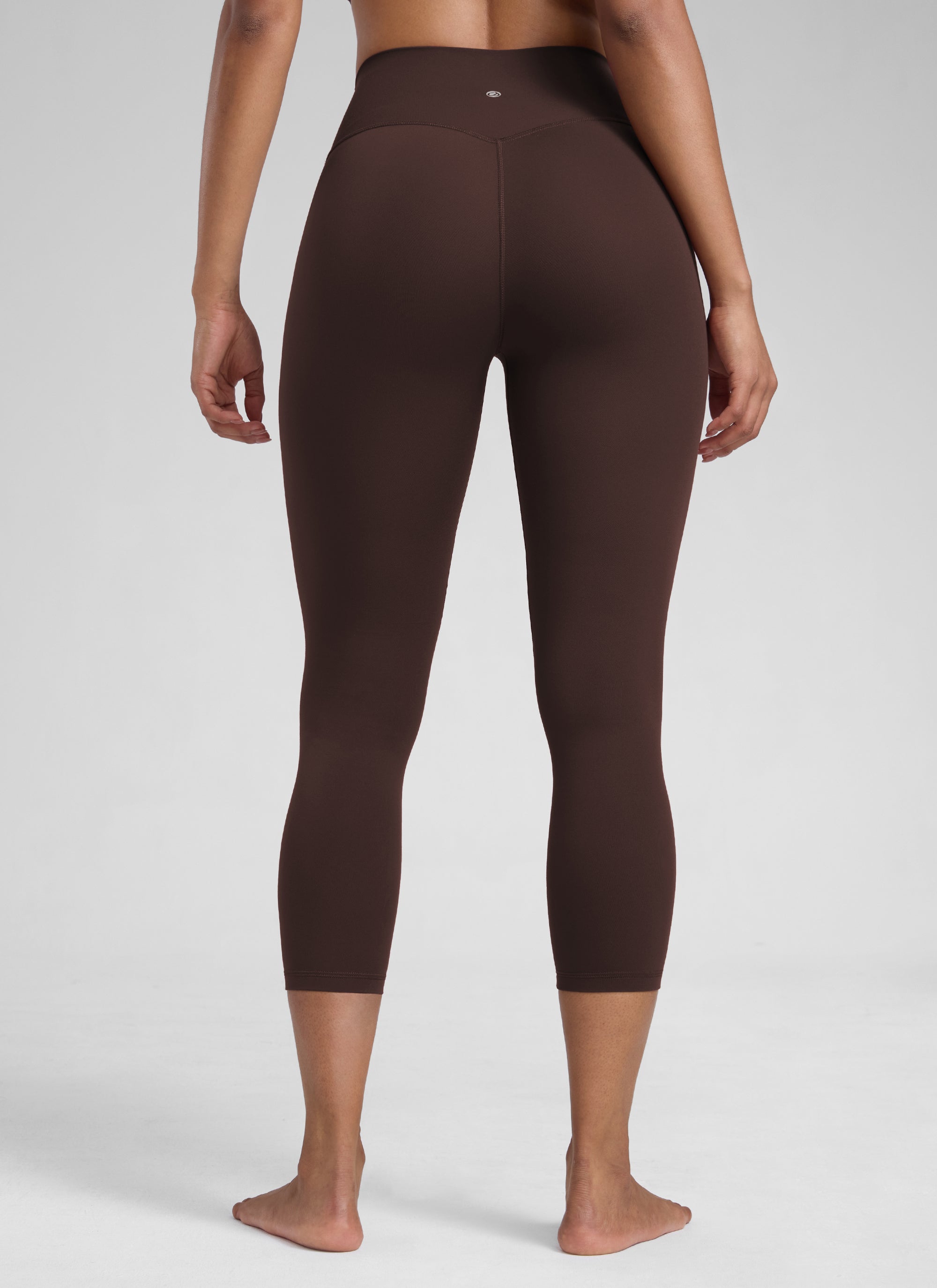 CRZ YOGA Legging Olahraga Capri Pinggang Tinggi untuk Wanita 23