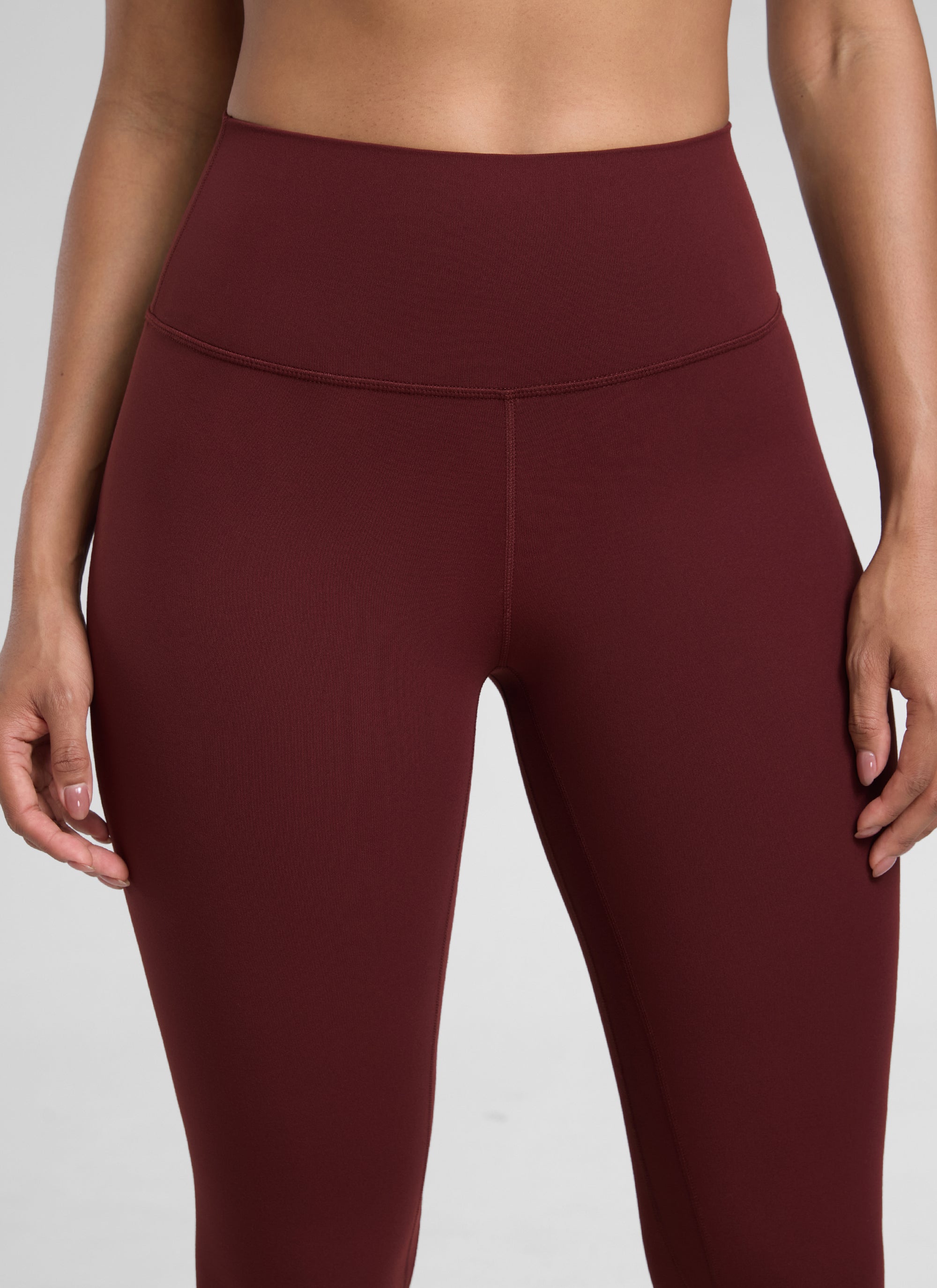 CRZ YOGA Legging Olahraga Capri Pinggang Tinggi untuk Wanita 23