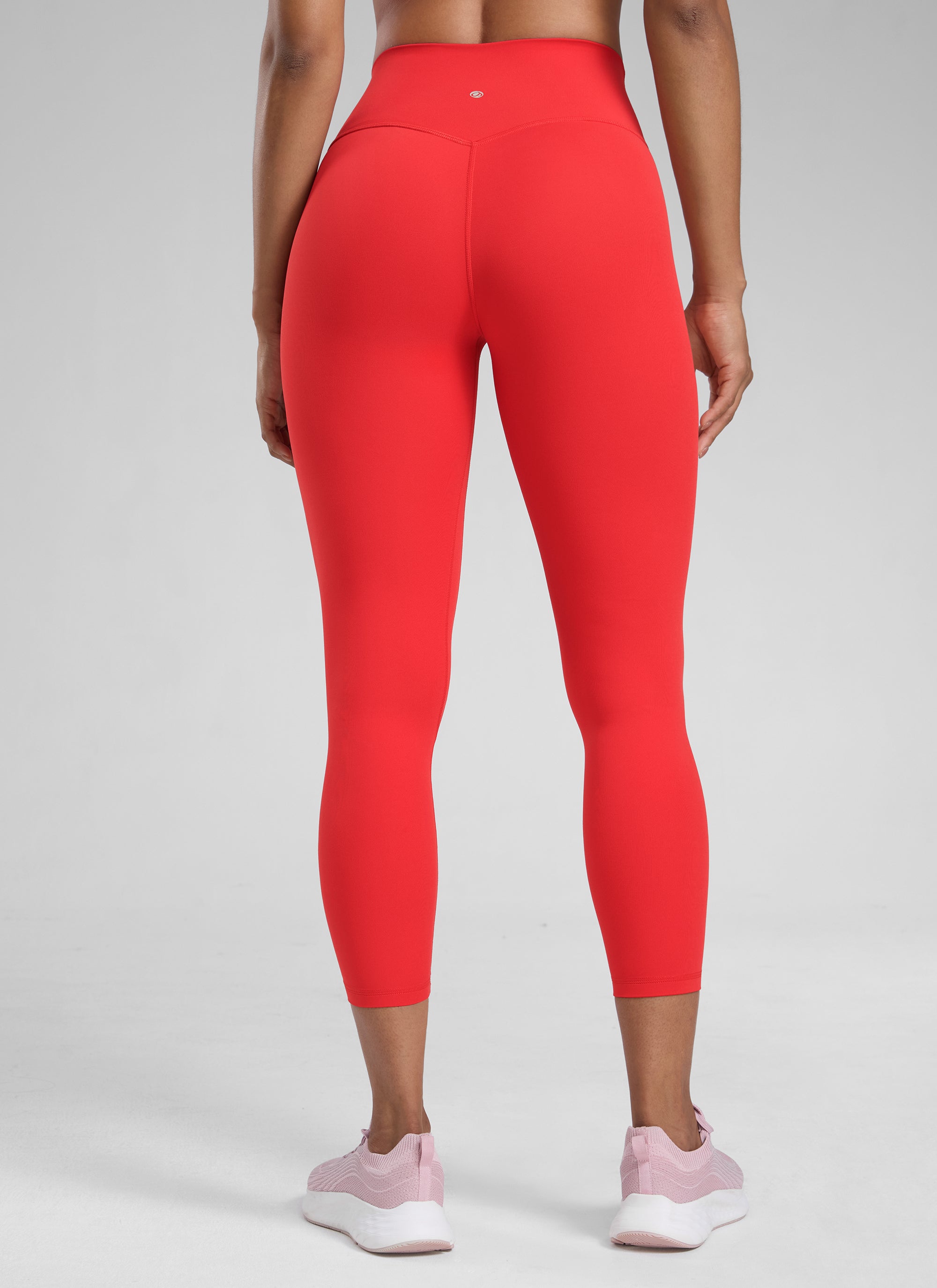 CRZ YOGA Legging Olahraga Capri Pinggang Tinggi untuk Wanita 23