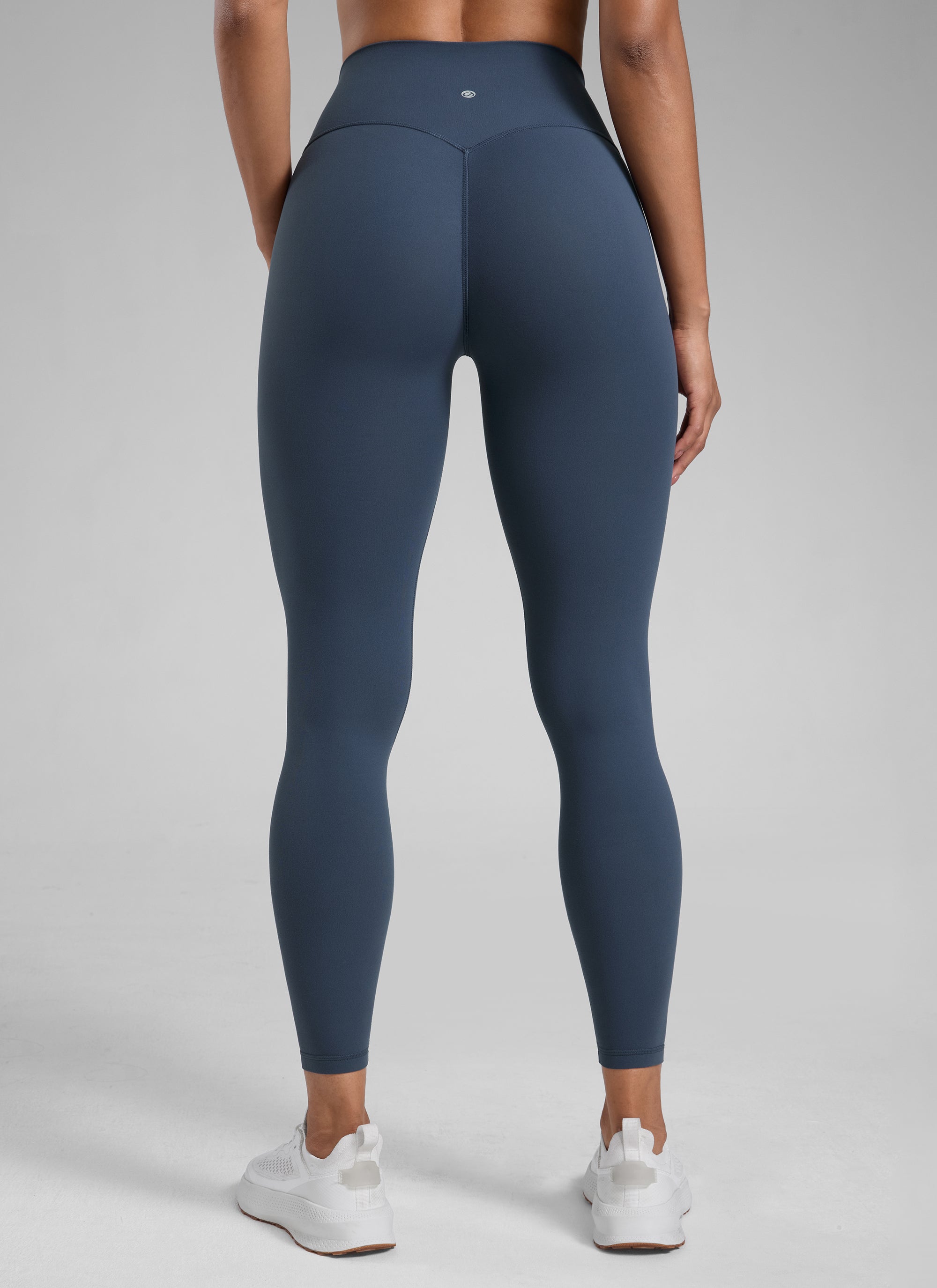 CRZ YOGA Legging Wanita dengan Potongan Tinggi " Butterlift " yang Menonjolkan Bokong, Tanpa Jahitan Depan, Stelindigo