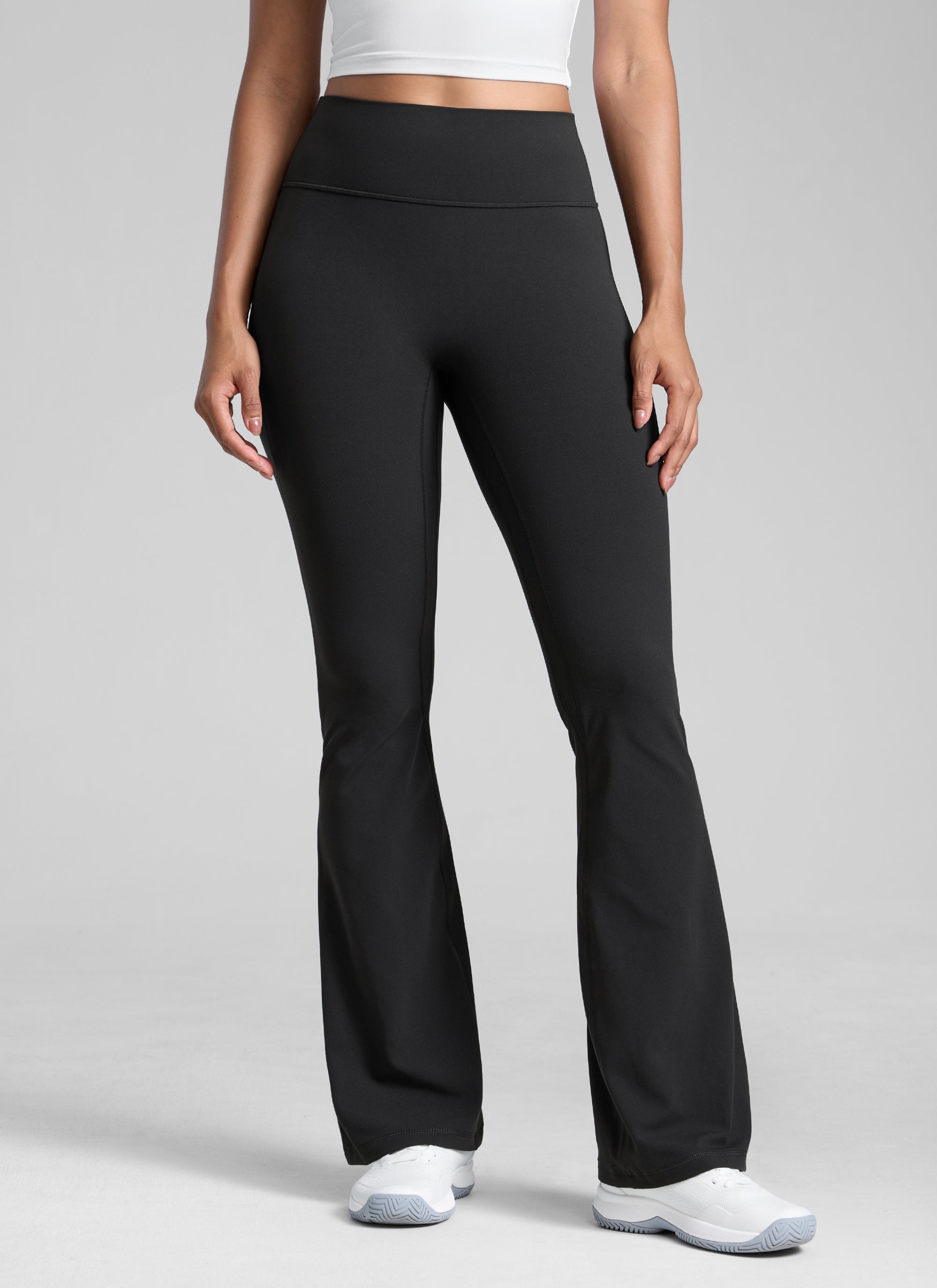 CRZ YOGA Legging Wanita dengan Desain " Butterlift " dan Bagian Belakang yang Dapat Dikerutkan serta Potongan Kaki Melebar 31