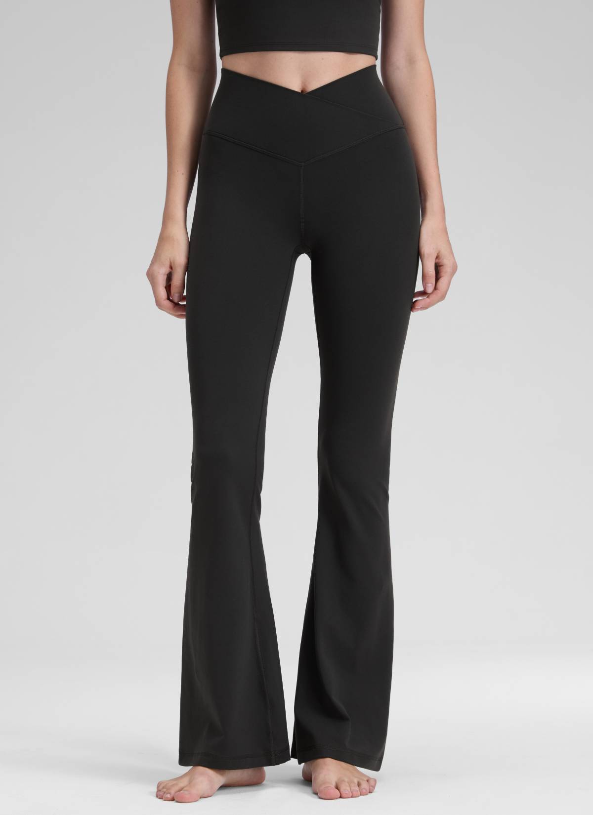 CRZ YOGA Legging Wanita dengan Motif " Butterluxe " V-Crossover, Pinggang Tinggi, dan Potongan Melebar 31