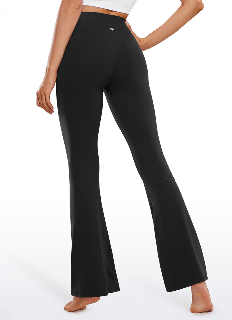 CRZ YOGA Legging Wanita dengan Motif " Butterluxe " V-Crossover, Pinggang Tinggi, dan Potongan Melebar Ukuran 29