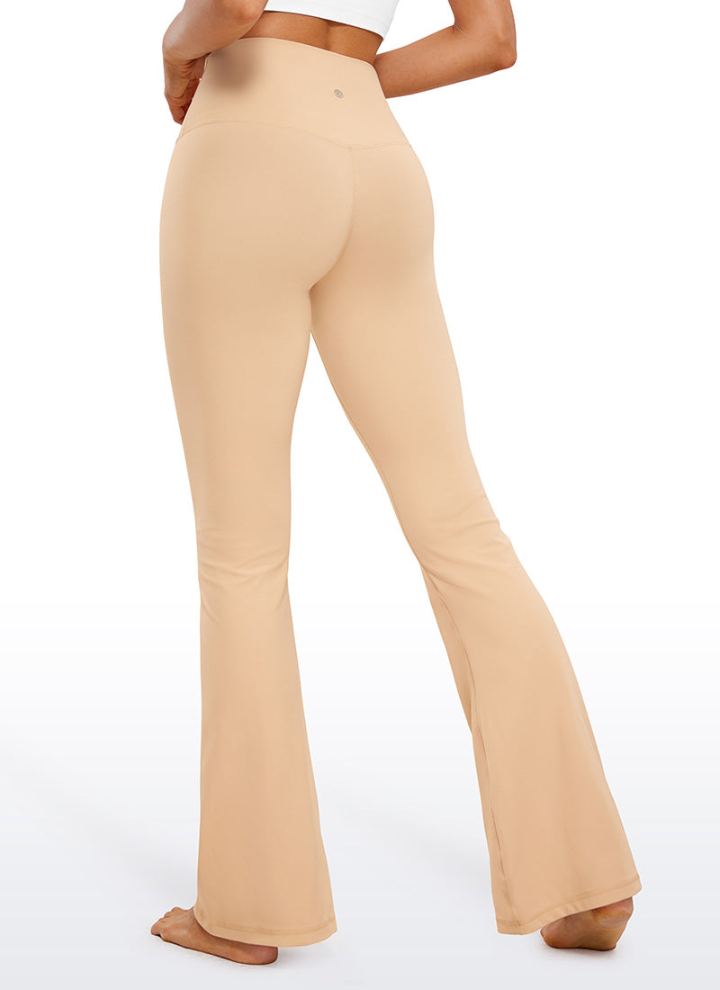 CRZ YOGA Women Butterluxe V Crossover High Waist Flare Leggings 31