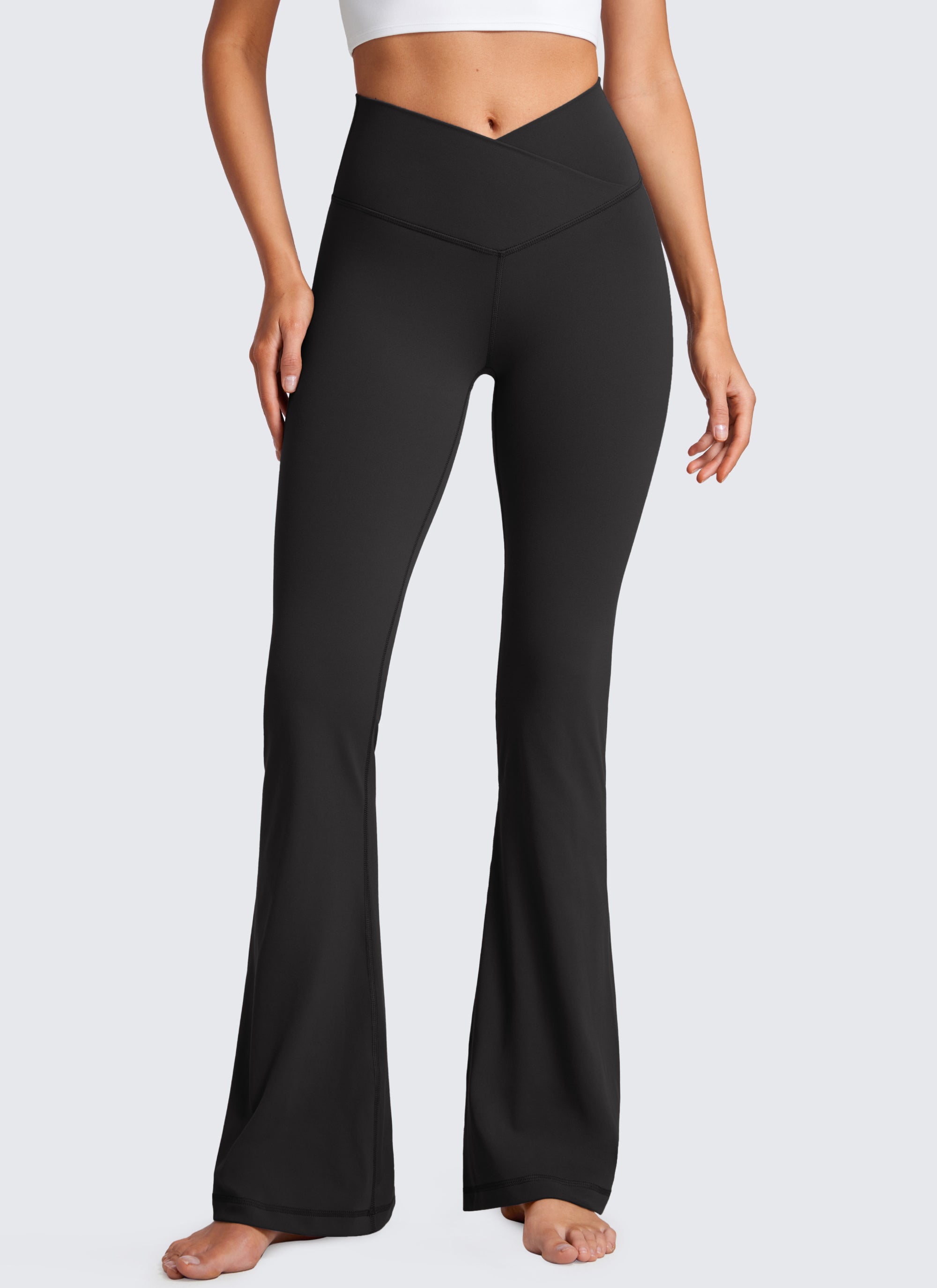 Butterluxe Legging Crossover Berpotongan Lebar 33''