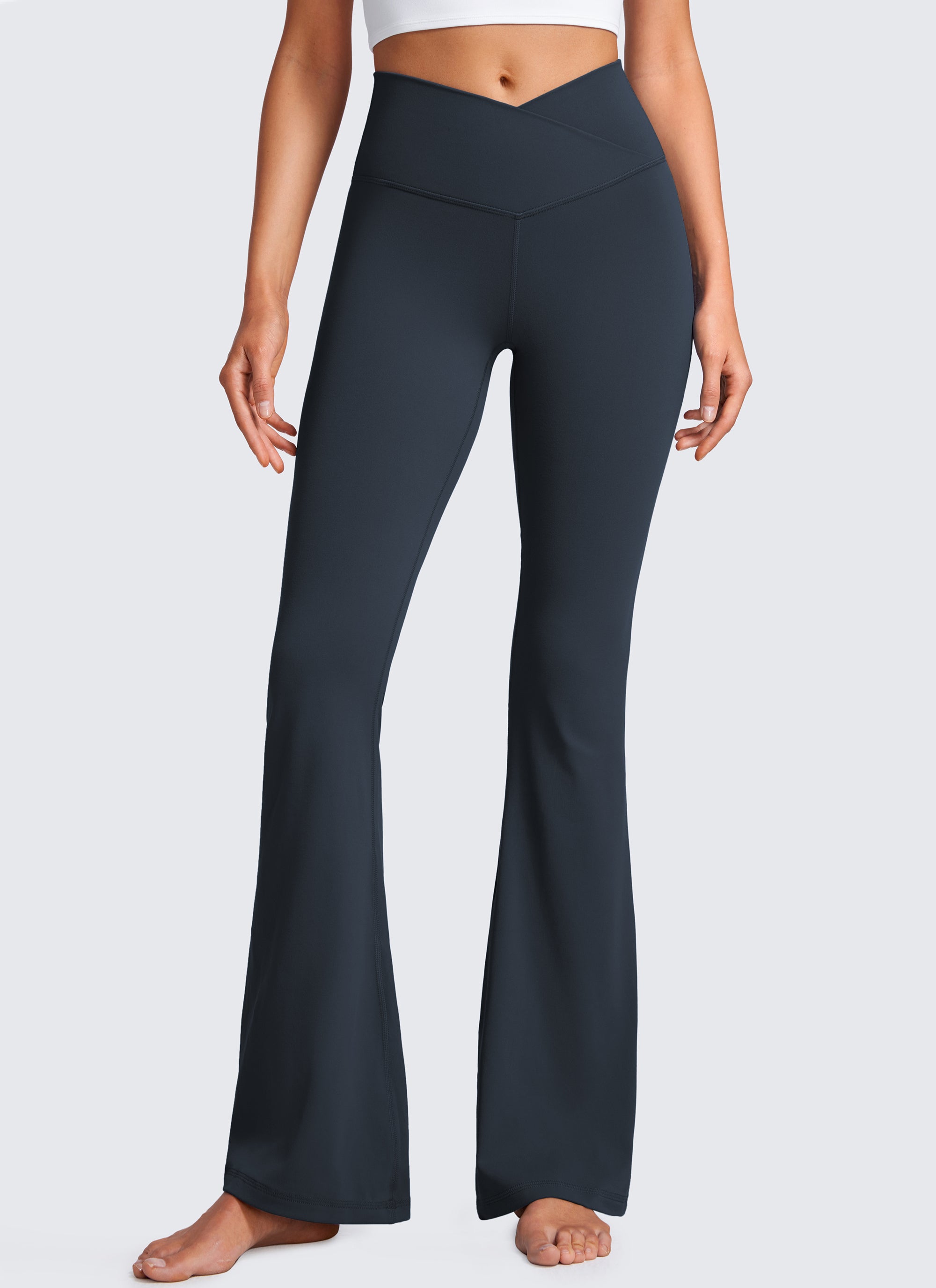 Butterluxe Legging Crossover Berpotongan Lebar 33''