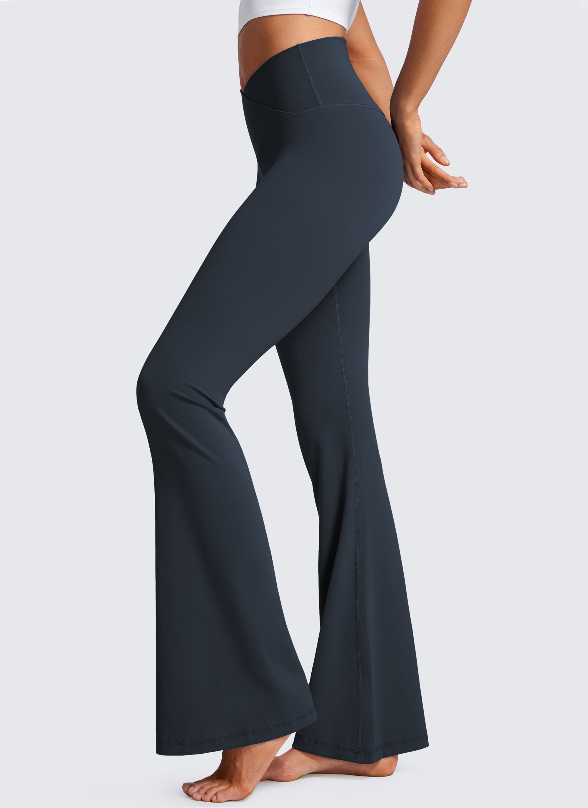 Butterluxe Legging Crossover Berpotongan Lebar 33''