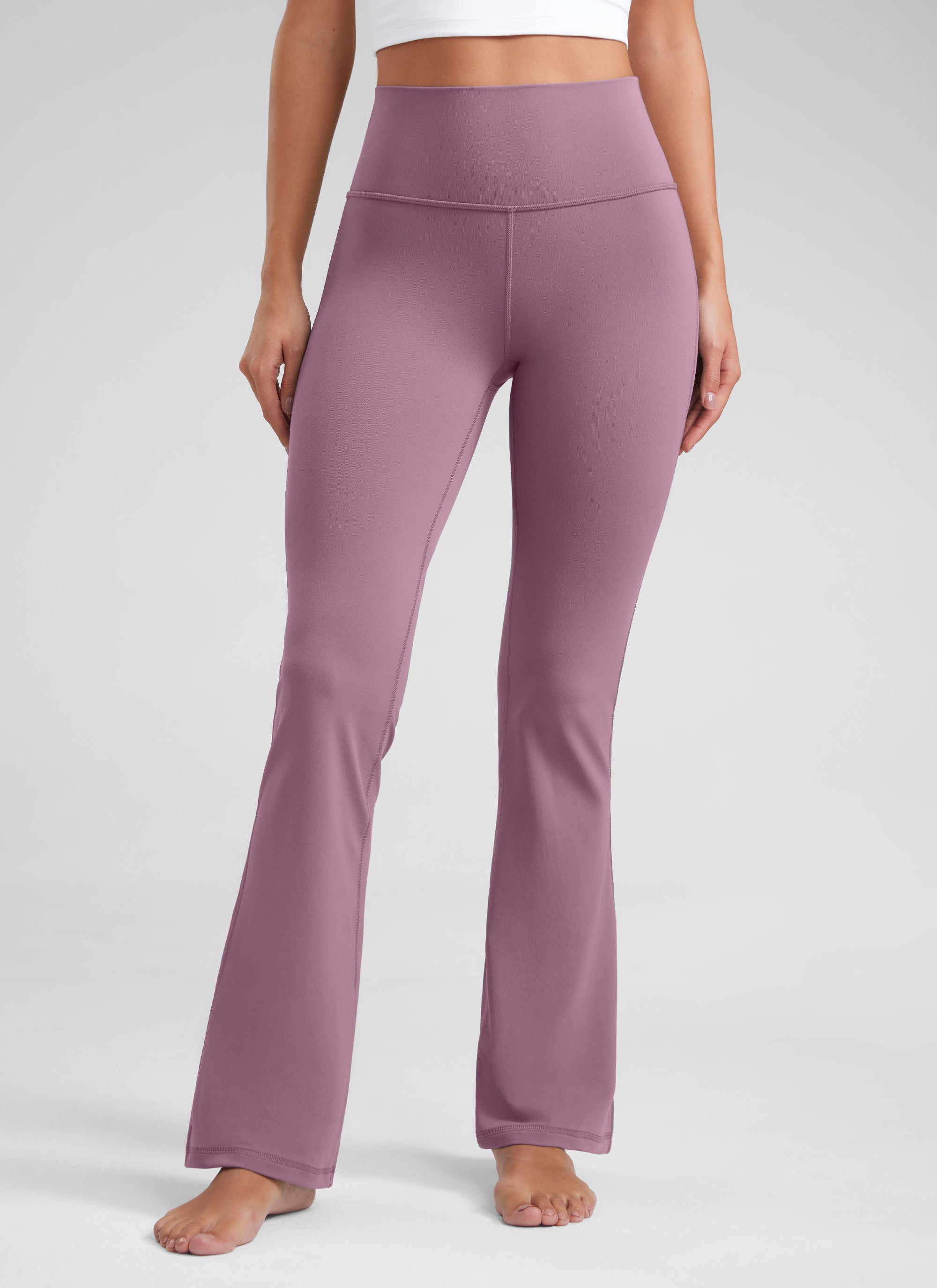 CRZ YOGA Legging Yoga Wanita Pinggang Tinggi dengan Motif " Butterluxe " dan Potongan Melebar serta Saku, Ukuran 29