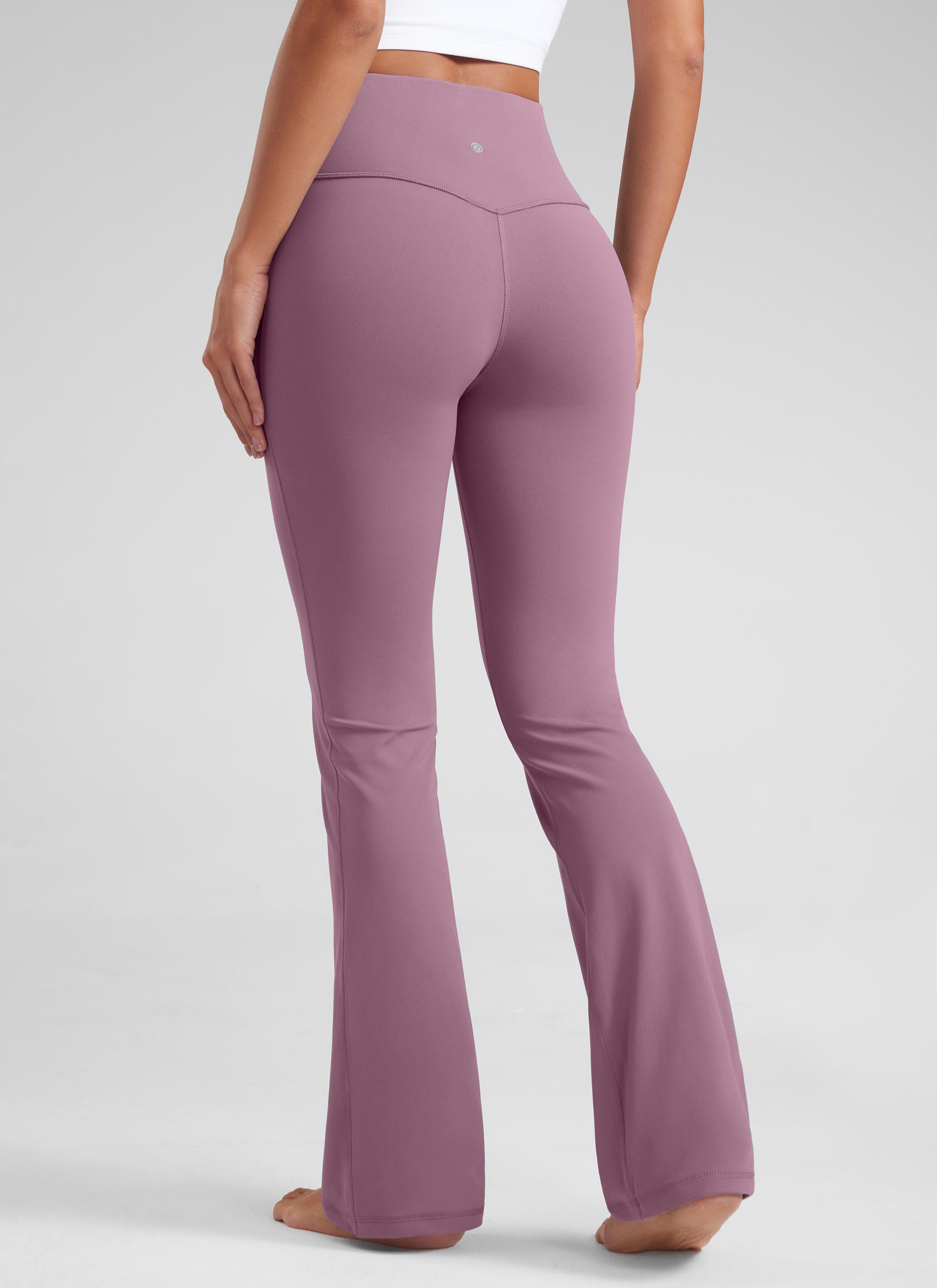CRZ YOGA Legging Yoga Wanita Pinggang Tinggi dengan Motif " Butterluxe " dan Potongan Melebar serta Saku, Ukuran 29