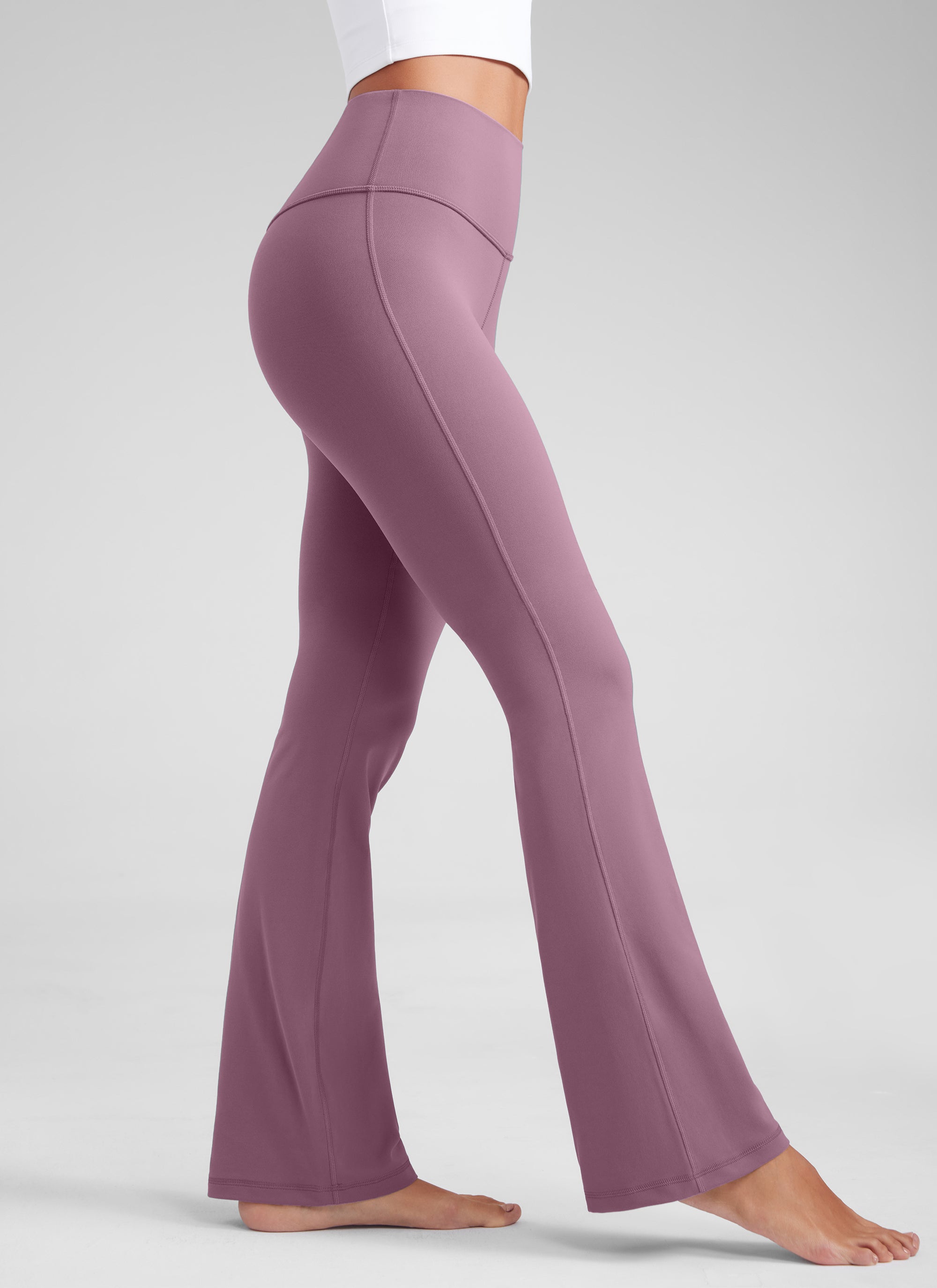 CRZ YOGA Legging Yoga Wanita Pinggang Tinggi dengan Motif " Butterluxe " dan Potongan Melebar serta Saku, Ukuran 29