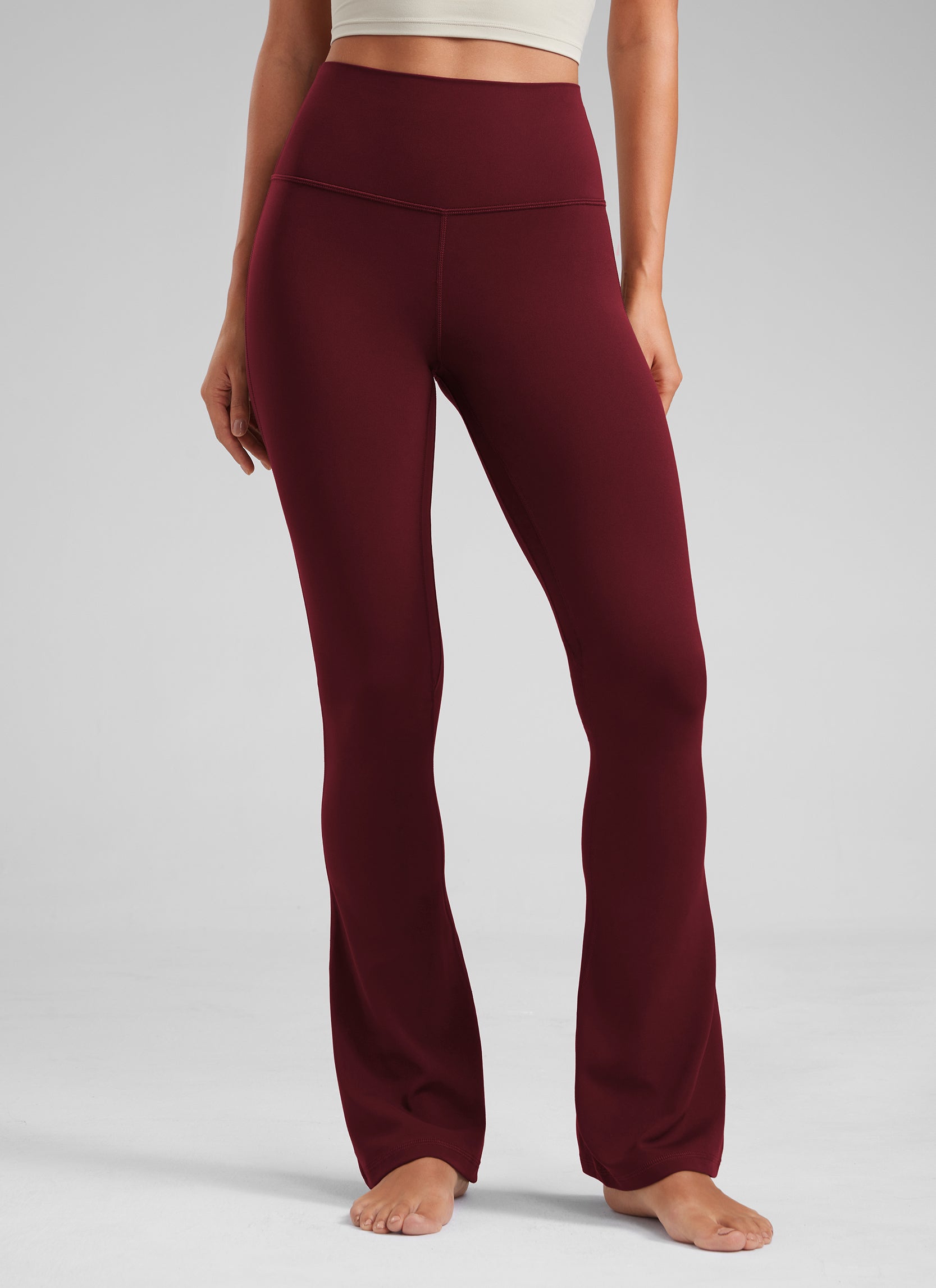Legging Mini Suar Saku Pinggang Tinggi Butterluxe Wanita CRZ YOGA 81 cm