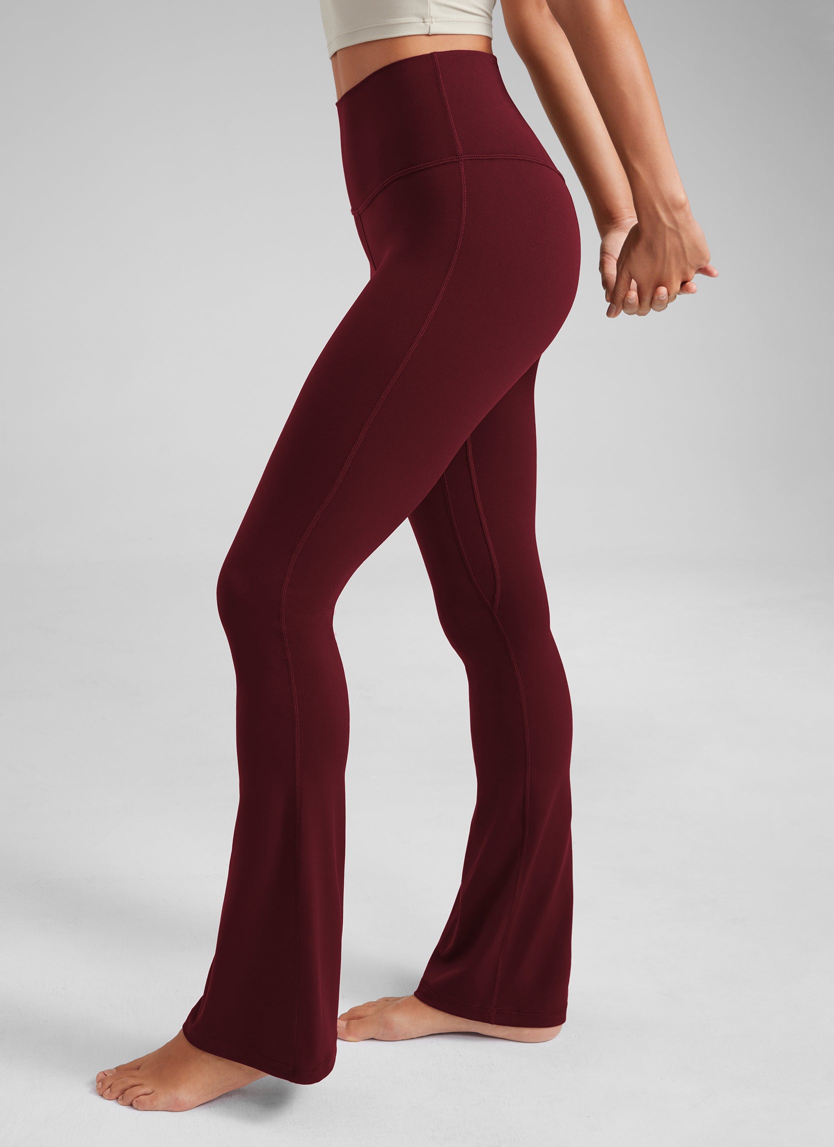 Legging Mini Suar Saku Pinggang Tinggi Butterluxe Wanita CRZ YOGA 81 cm