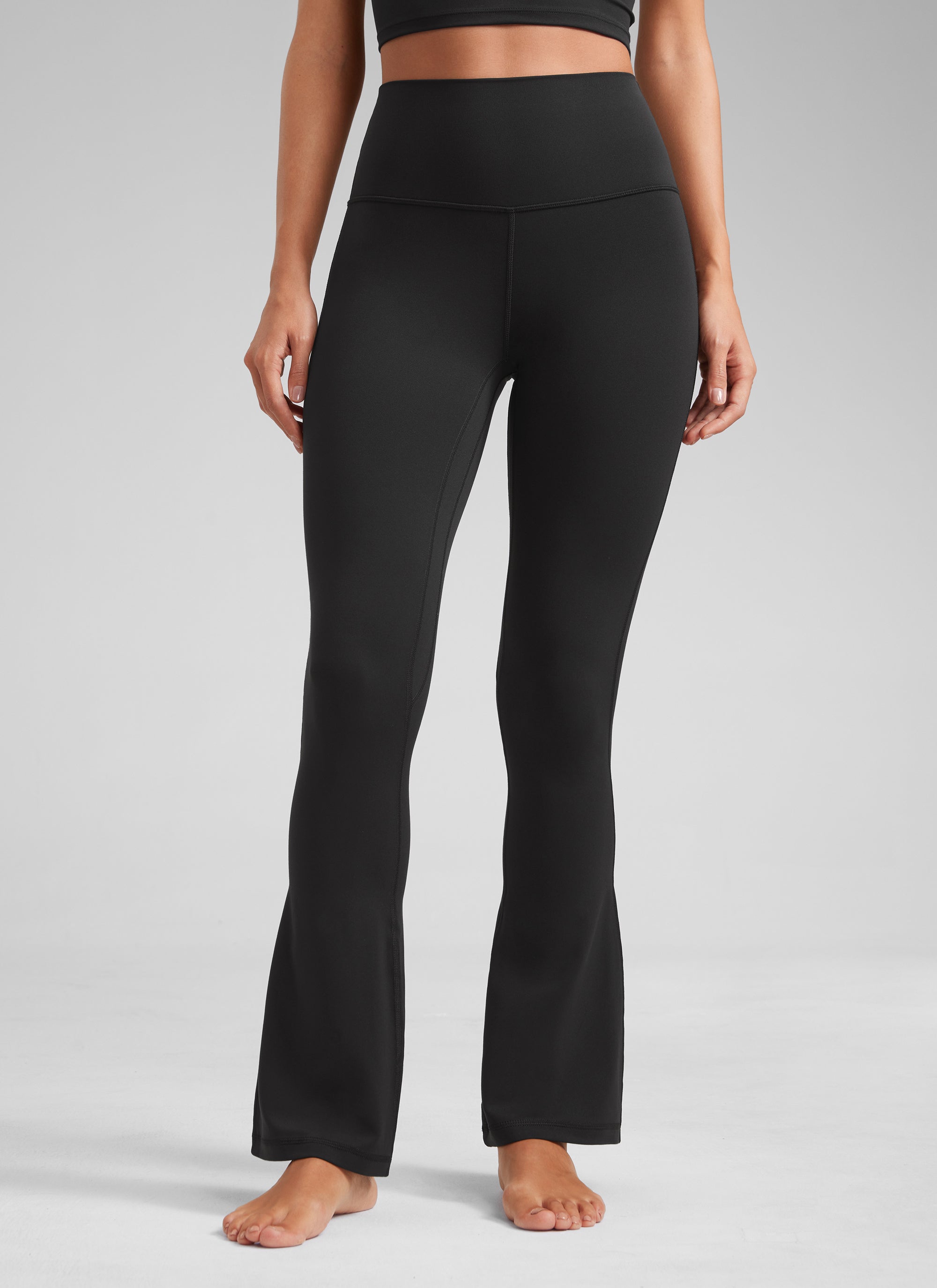 CRZ YOGA Wanita Butterluxe  Legging Mini Berpinggang Tinggi dengan Saku dan Potongan Kaki Melebar 30