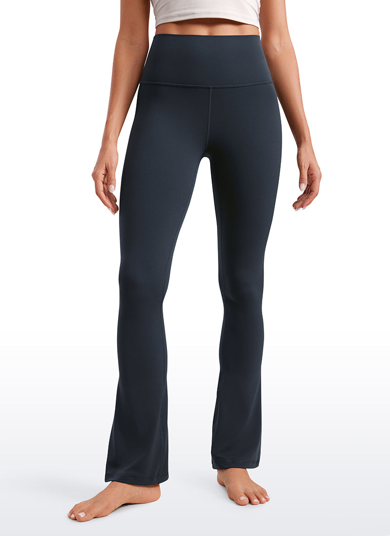 CRZ YOGA Wanita Butterluxe  Legging Mini Berpinggang Tinggi dengan Saku dan Potongan Kaki Melebar 30