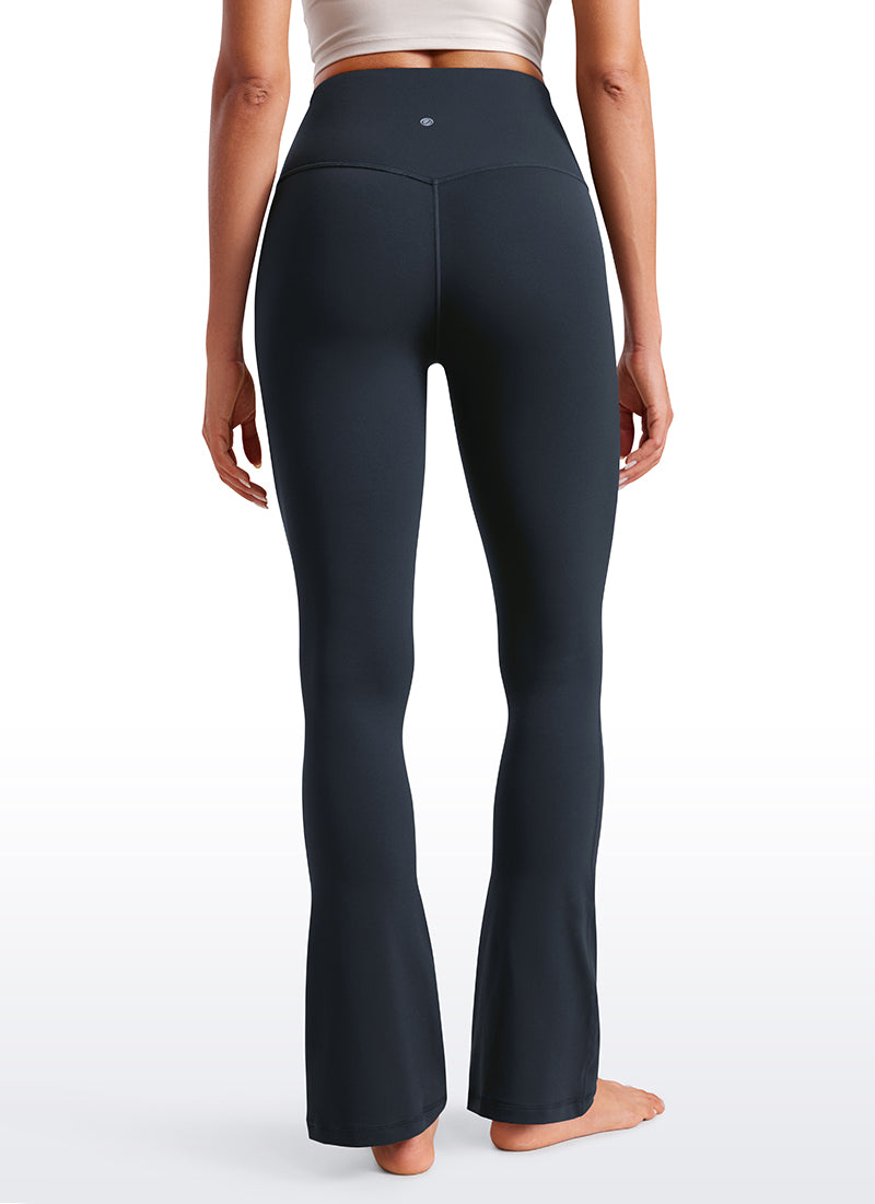 CRZ YOGA Wanita Butterluxe  Legging Mini Berpinggang Tinggi dengan Saku dan Potongan Kaki Melebar 30