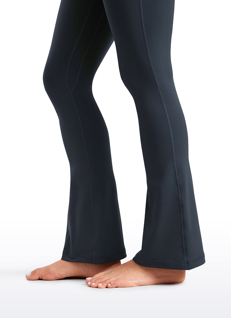 CRZ YOGA Wanita Butterluxe  Legging Mini Berpinggang Tinggi dengan Saku dan Potongan Kaki Melebar 30
