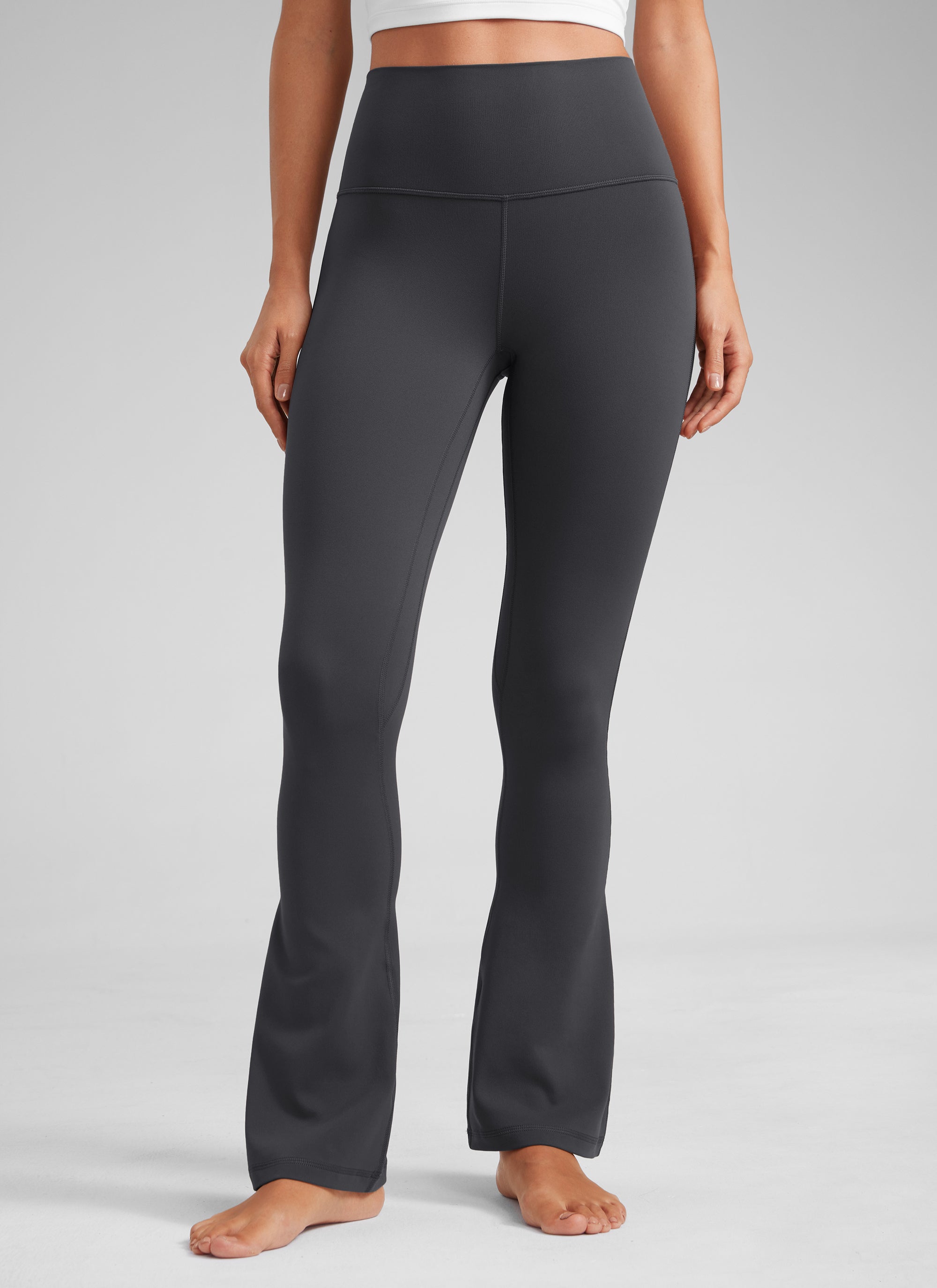CRZ YOGA Wanita Butterluxe  Legging Mini Berpinggang Tinggi dengan Saku dan Potongan Kaki Melebar 30