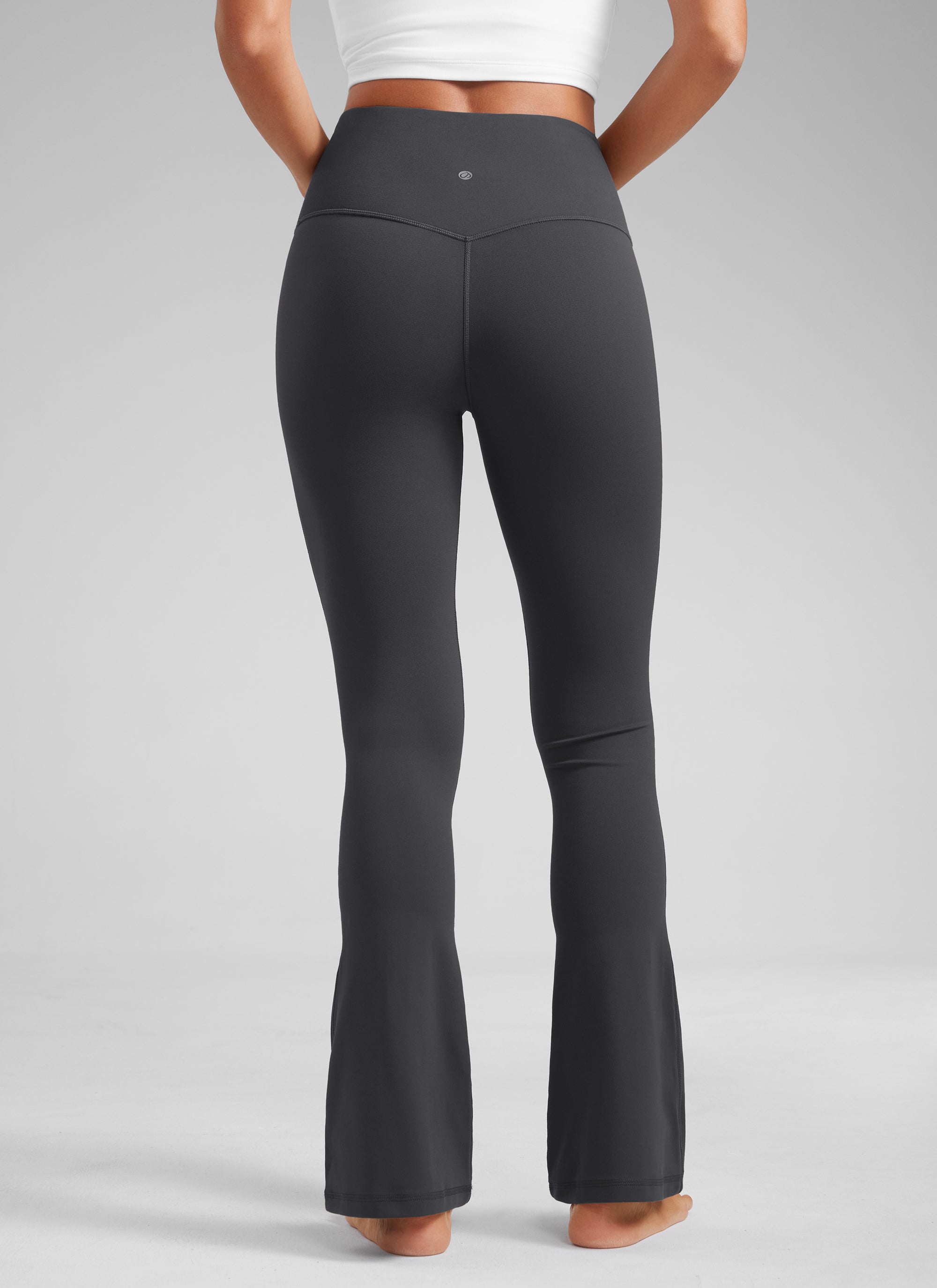 CRZ YOGA Wanita Butterluxe  Legging Mini Berpinggang Tinggi dengan Saku dan Potongan Kaki Melebar 30