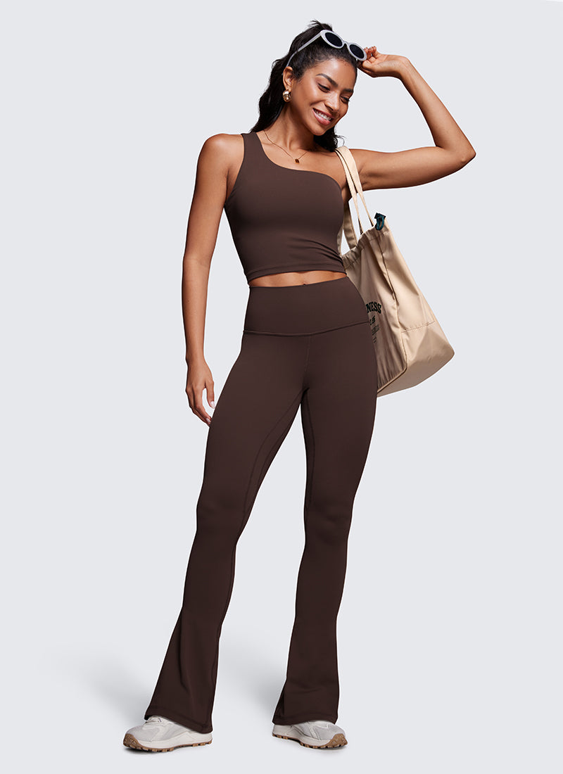 CRZ YOGA Legging Mini Flare Saku Pinggang Tinggi Butterluxe Wanita 84