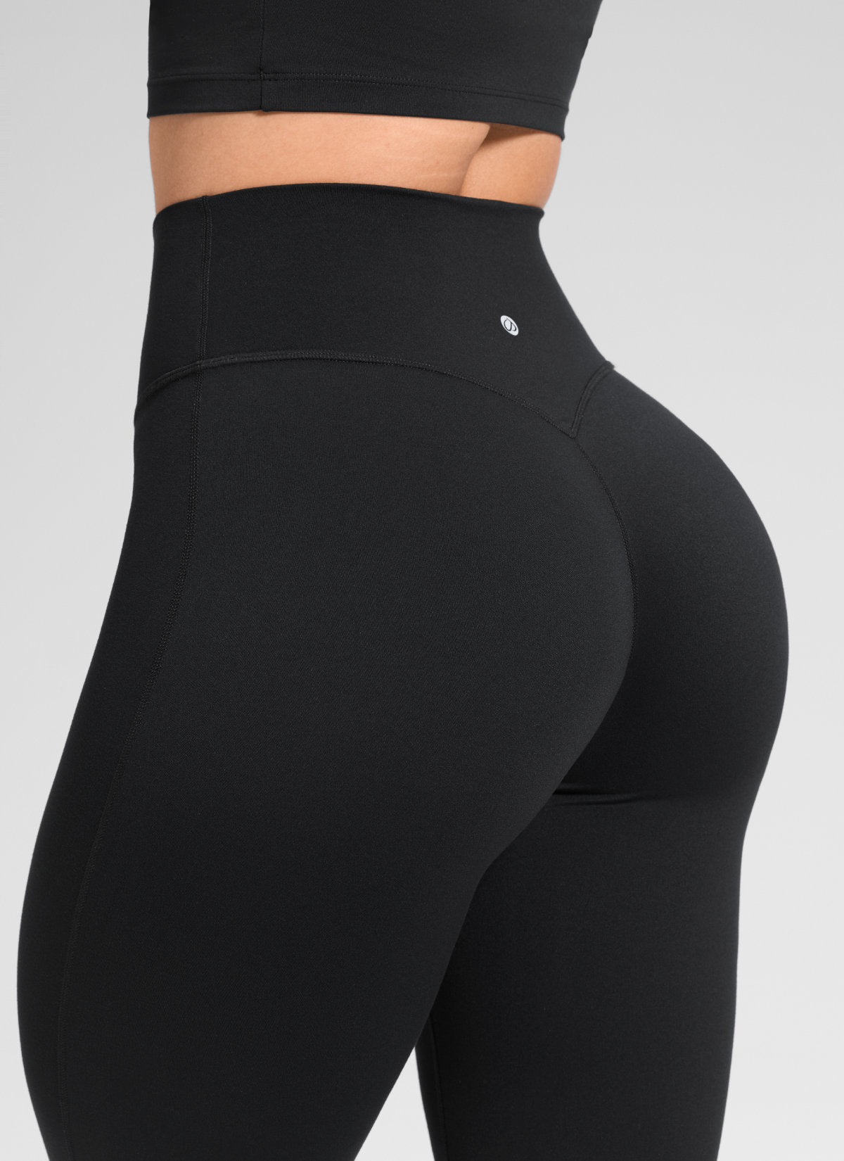 CRZ YOGA Legging Wanita Softretch Pinggang Tinggi Tanpa Jahitan Depan dengan Potongan Melebar Ukuran 29