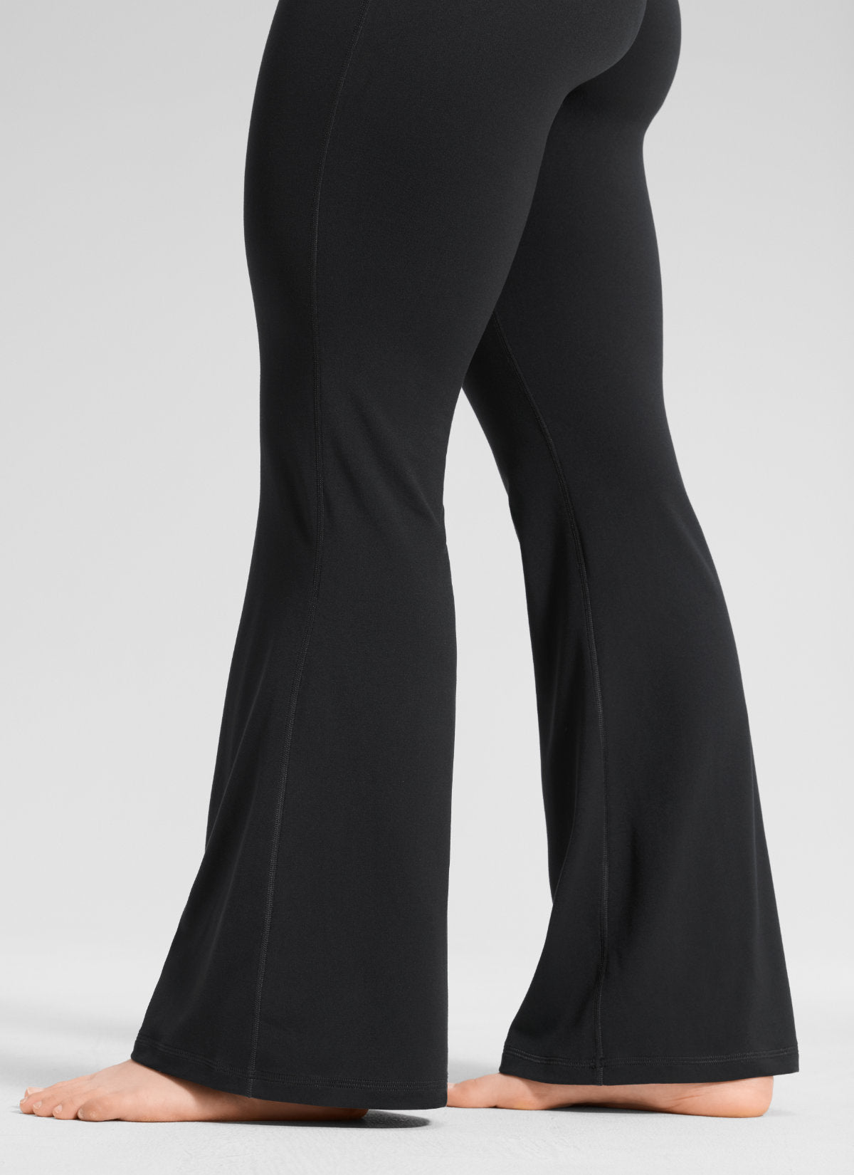 CRZ YOGA Legging Wanita Softretch Pinggang Tinggi Tanpa Jahitan Depan dengan Potongan Melebar Ukuran 29