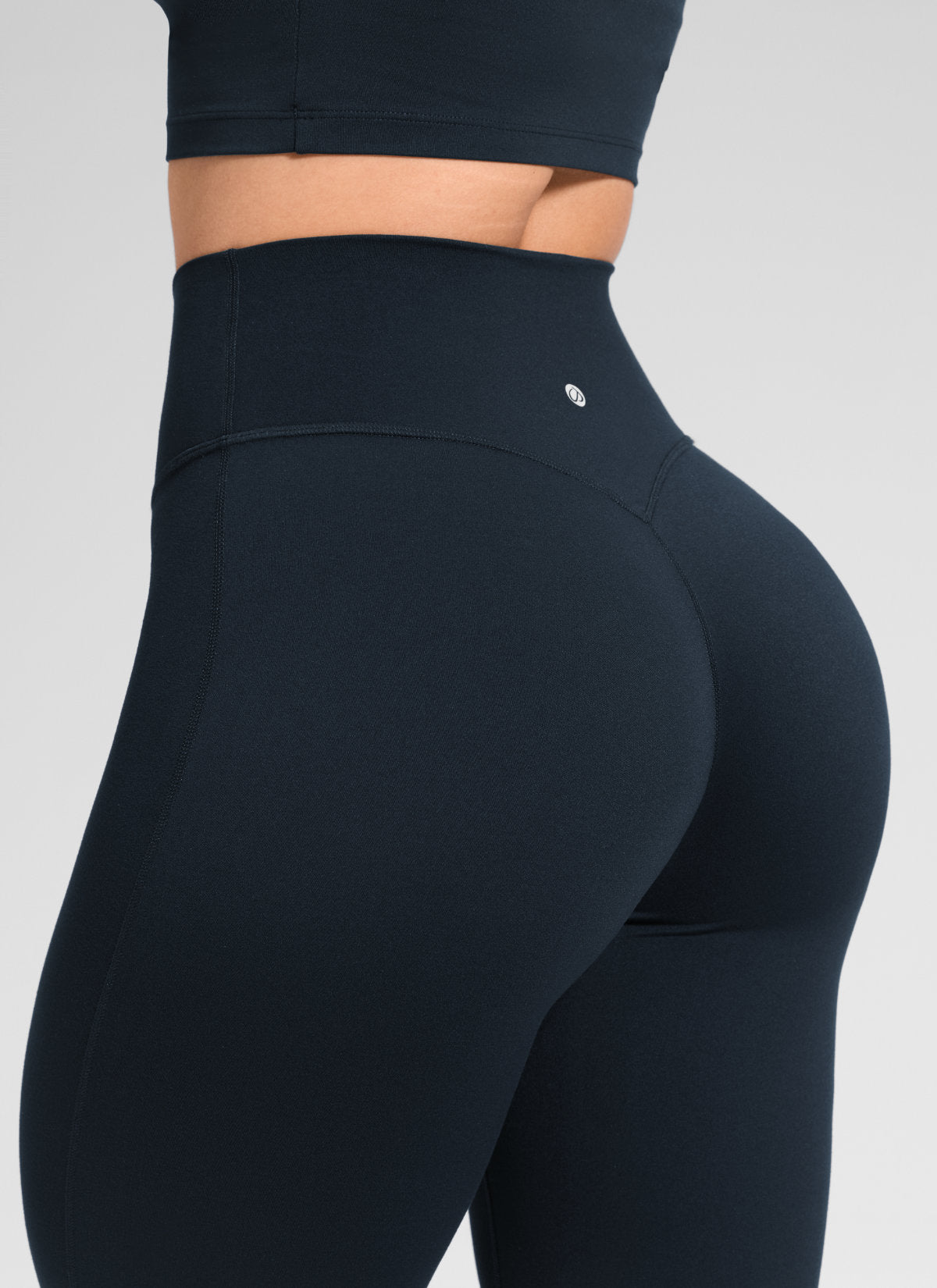 CRZ YOGA Legging Wanita Softretch Pinggang Tinggi Tanpa Jahitan Depan dengan Potongan Melebar Ukuran 29