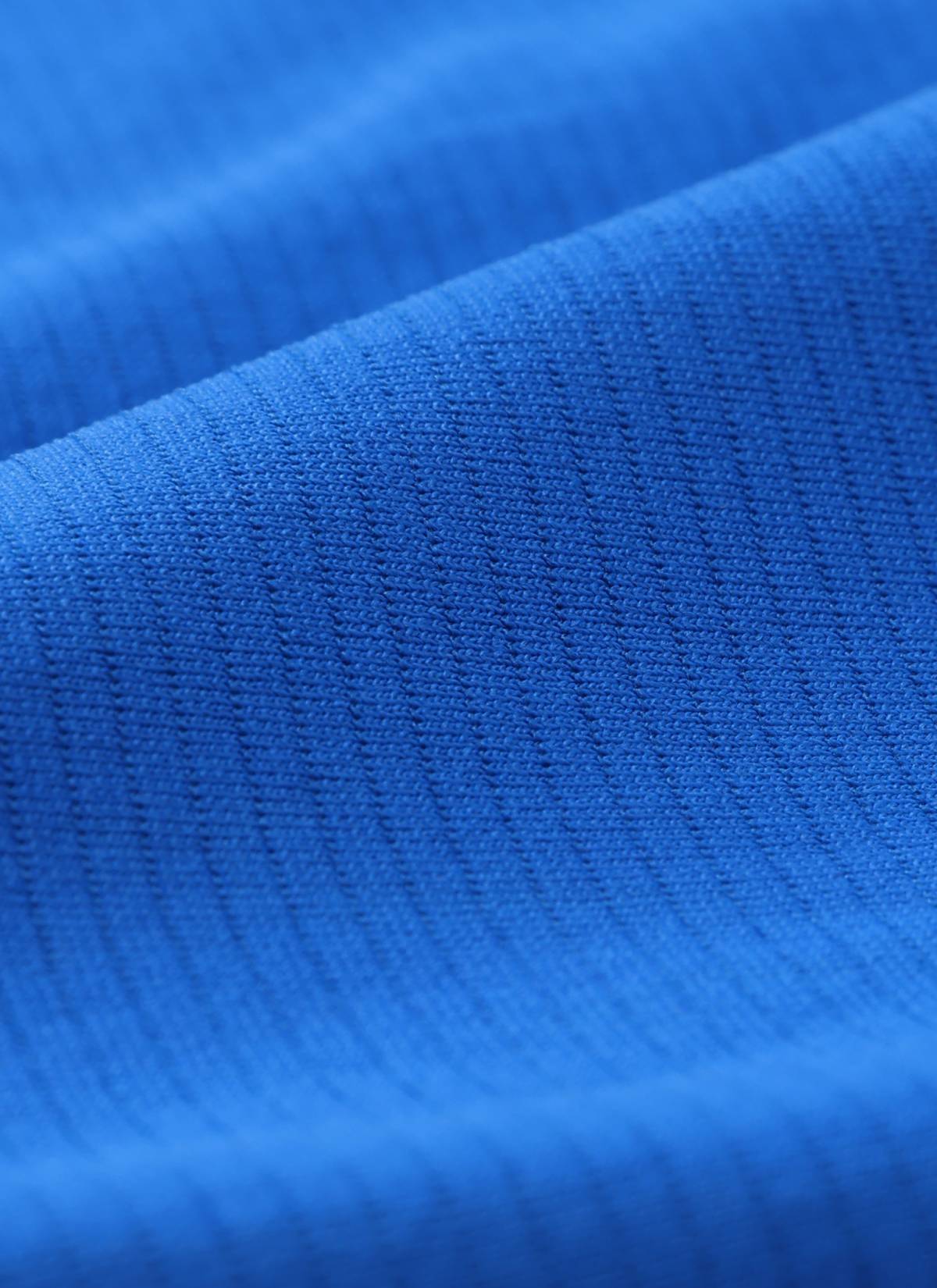 CRZ YOGA Kaos Lari Wanita Model Klasik " Seamless " Lengan Pendek Warna Biru Berkilau